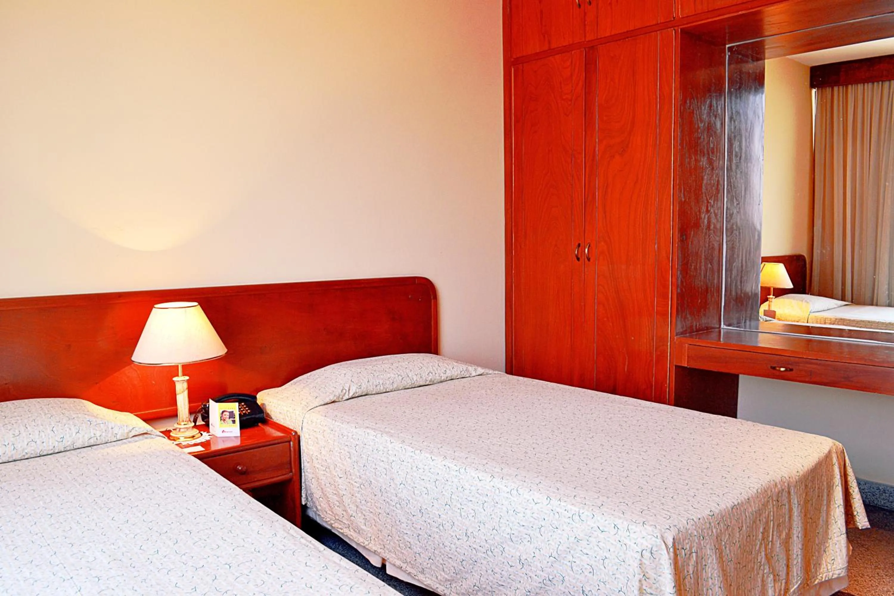 Bed in Hotel Manduara