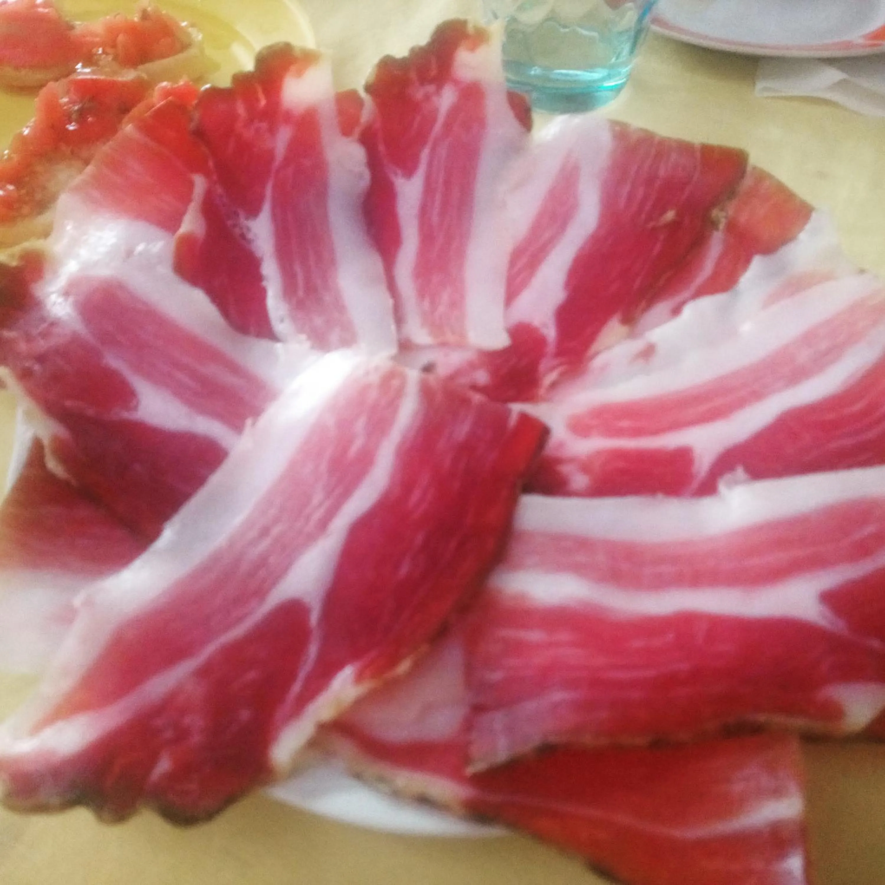 Food close-up in B&b il campanile di leone Pina