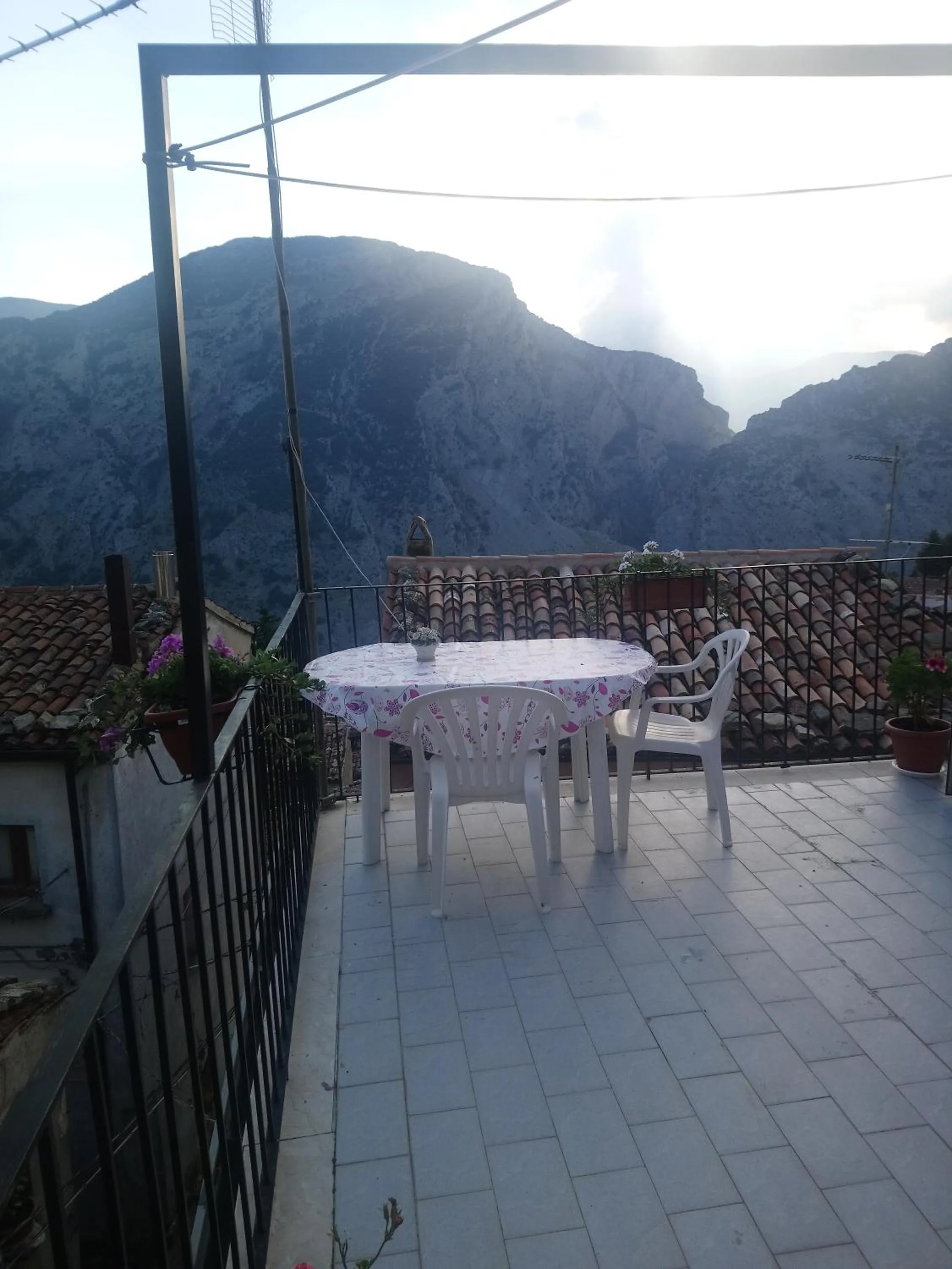 Balcony/Terrace in B&b il campanile di leone Pina