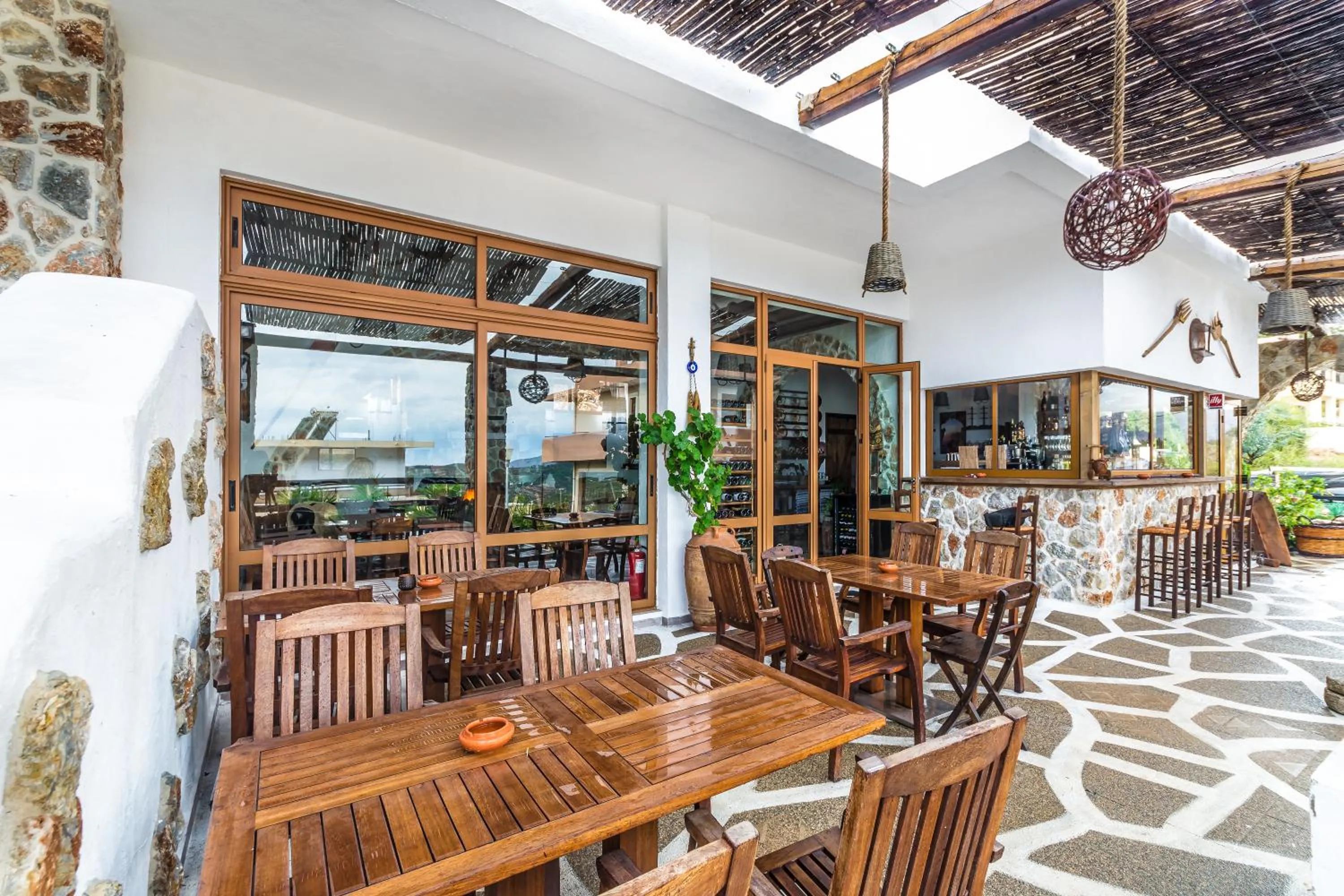 Patio in Limeri Traditional Guest House