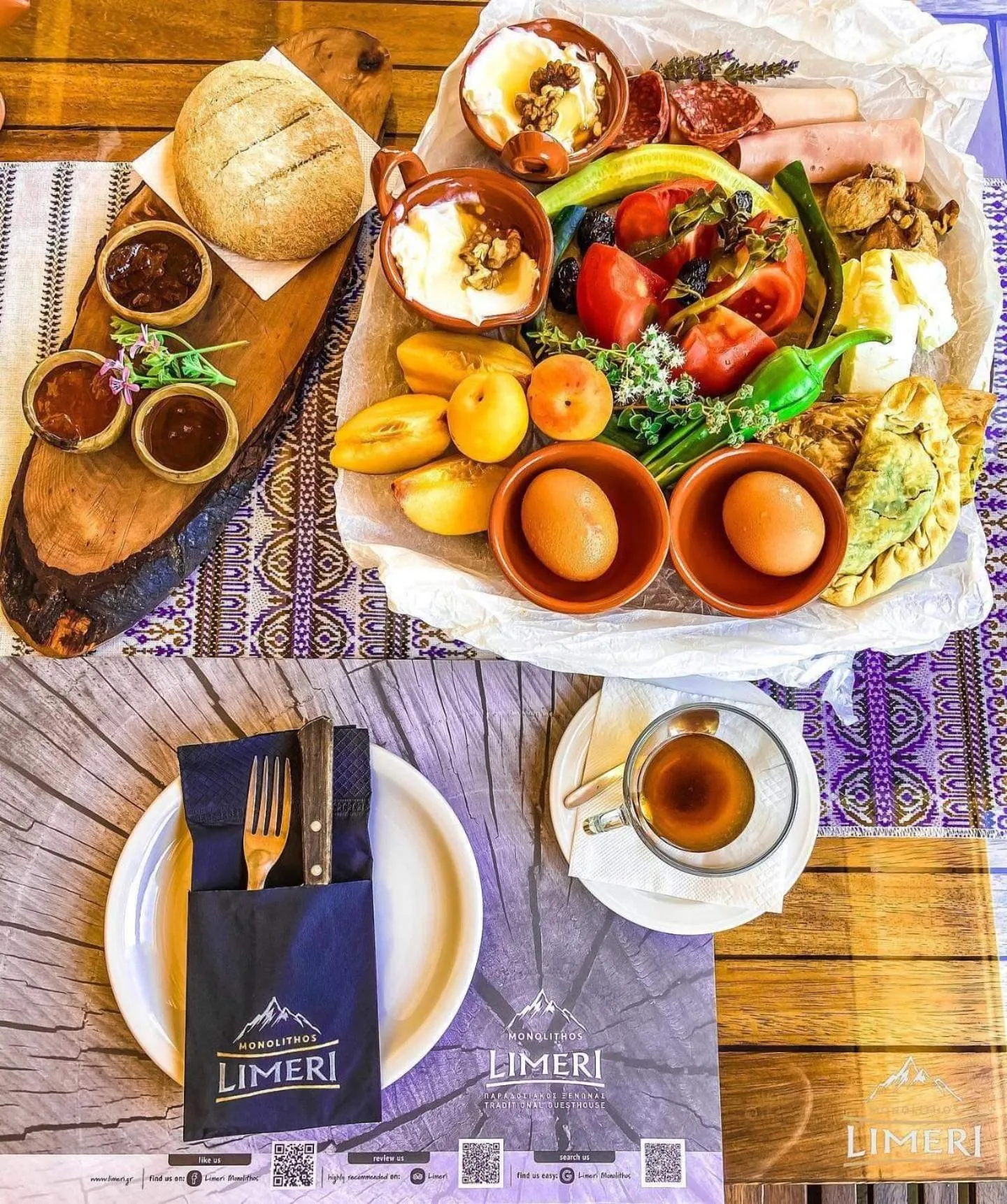 Breakfast in Limeri Traditional Guest House