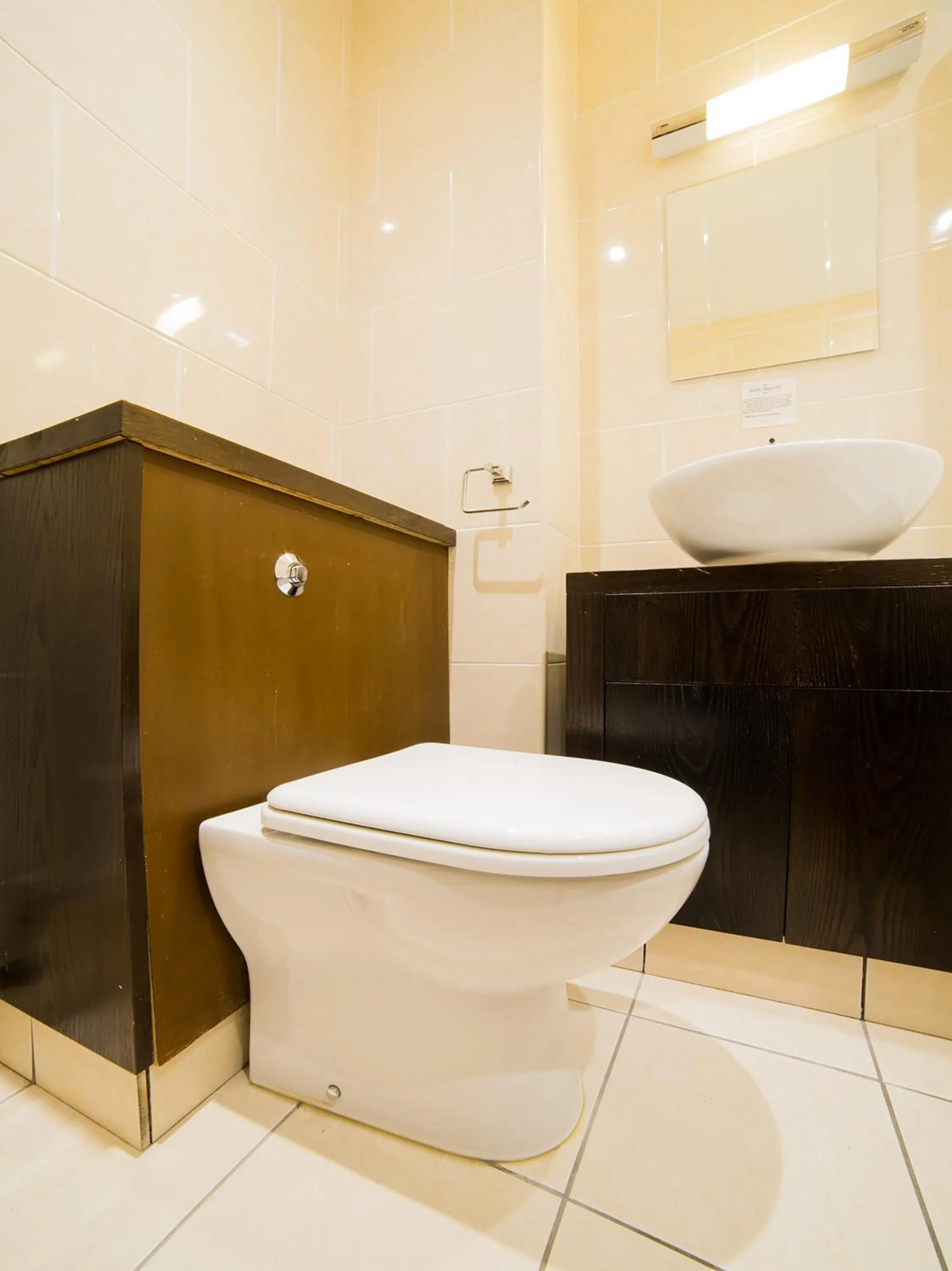 Bathroom in OYO Hotel Majestic