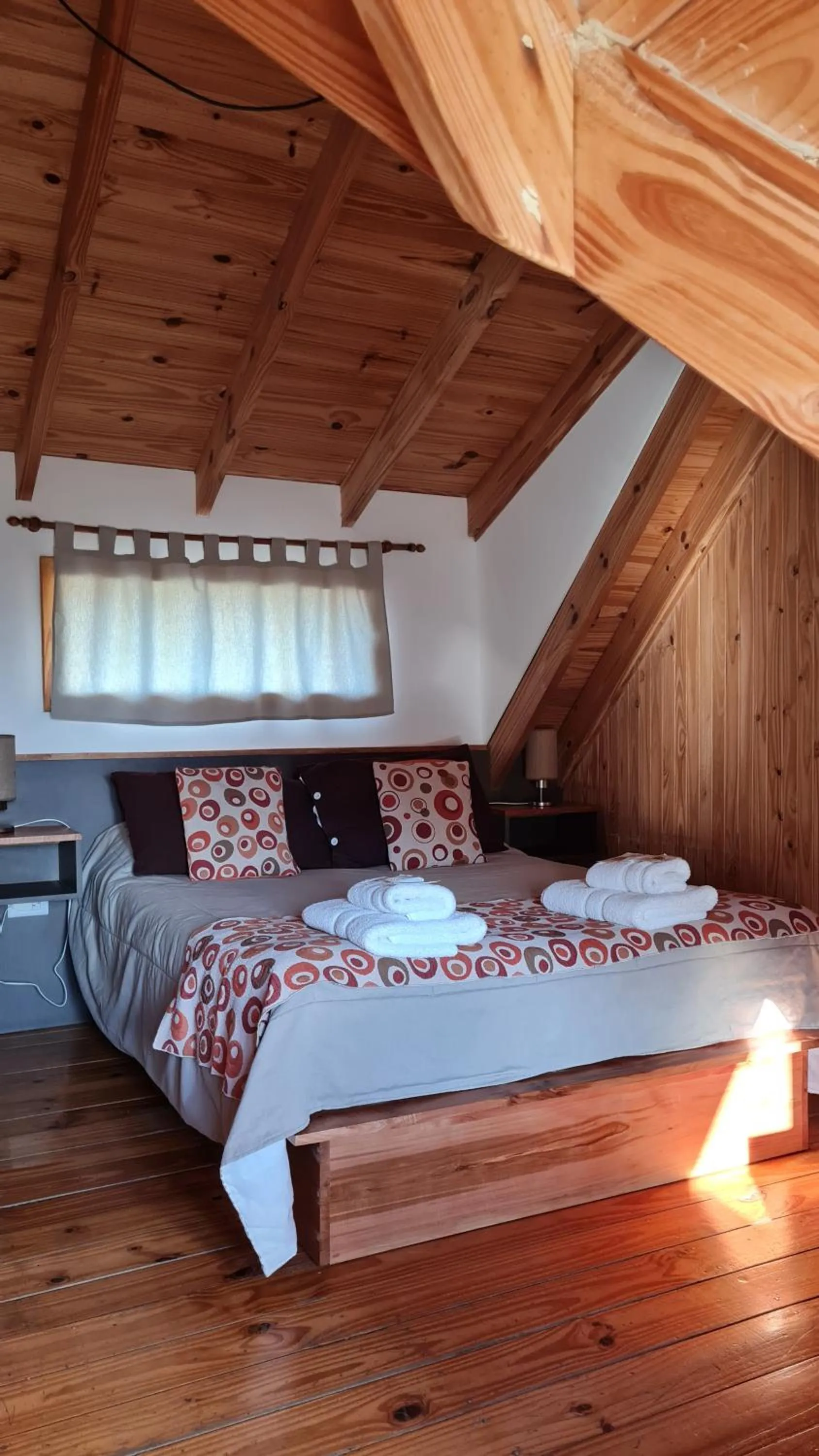 Bed in Posada y Cabañas El Barranco