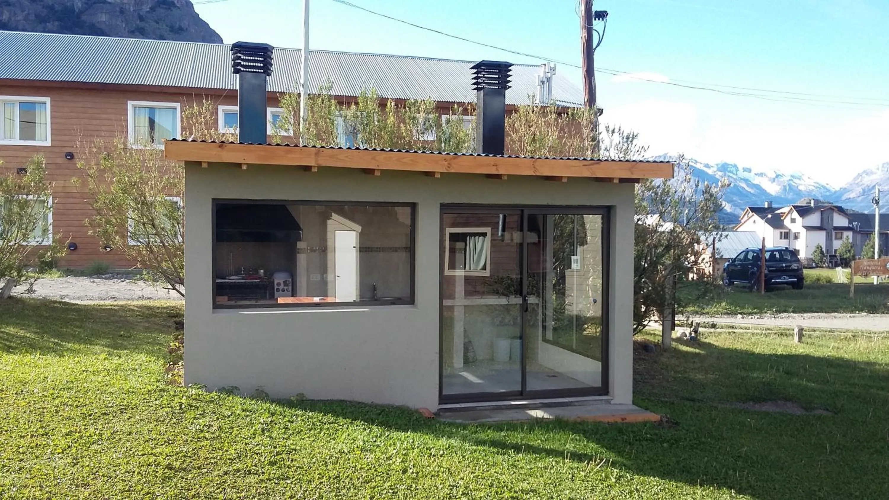BBQ facilities in Posada y Cabañas El Barranco