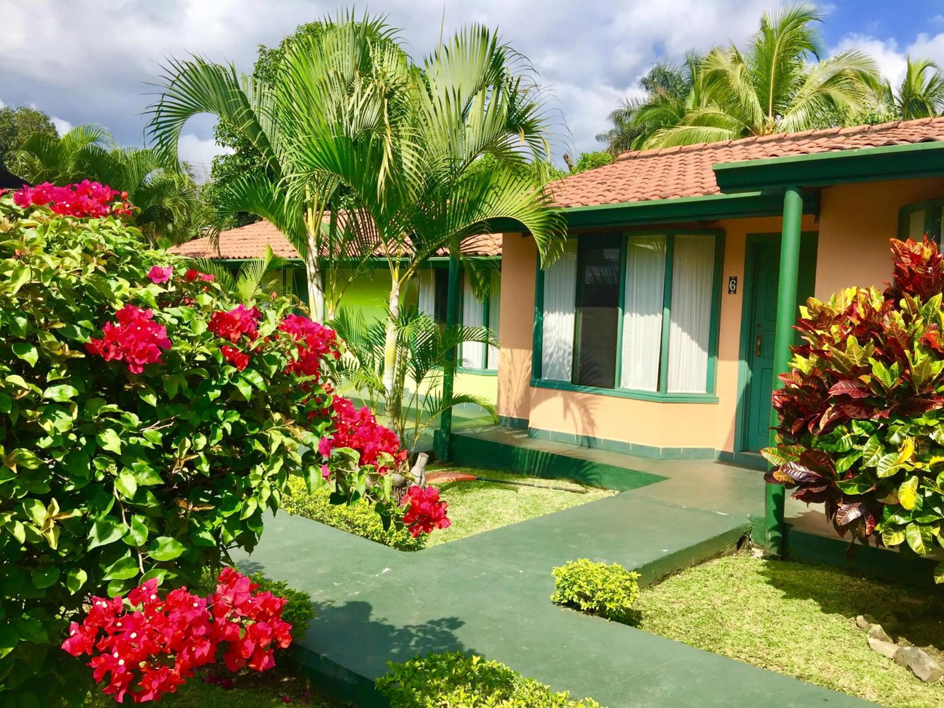 Garden in Hotel Bristol Aeropuerto