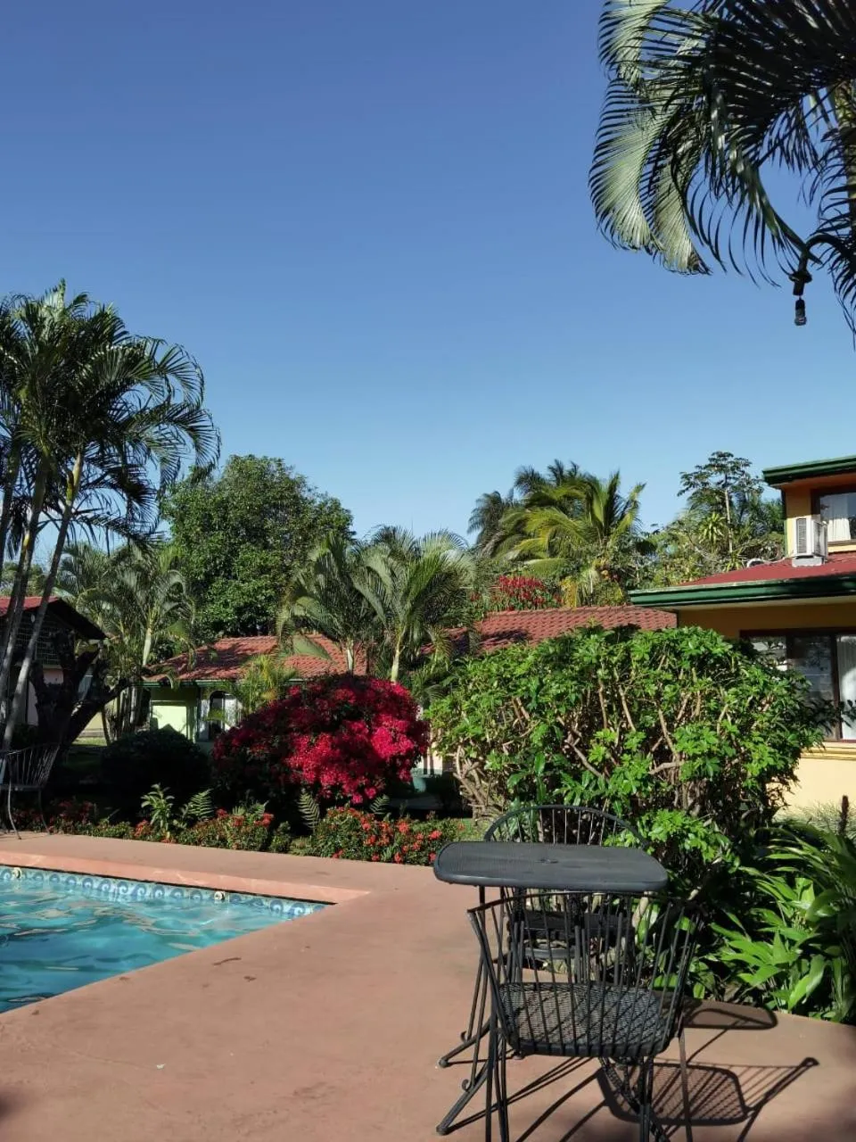Patio in Hotel Bristol Aeropuerto