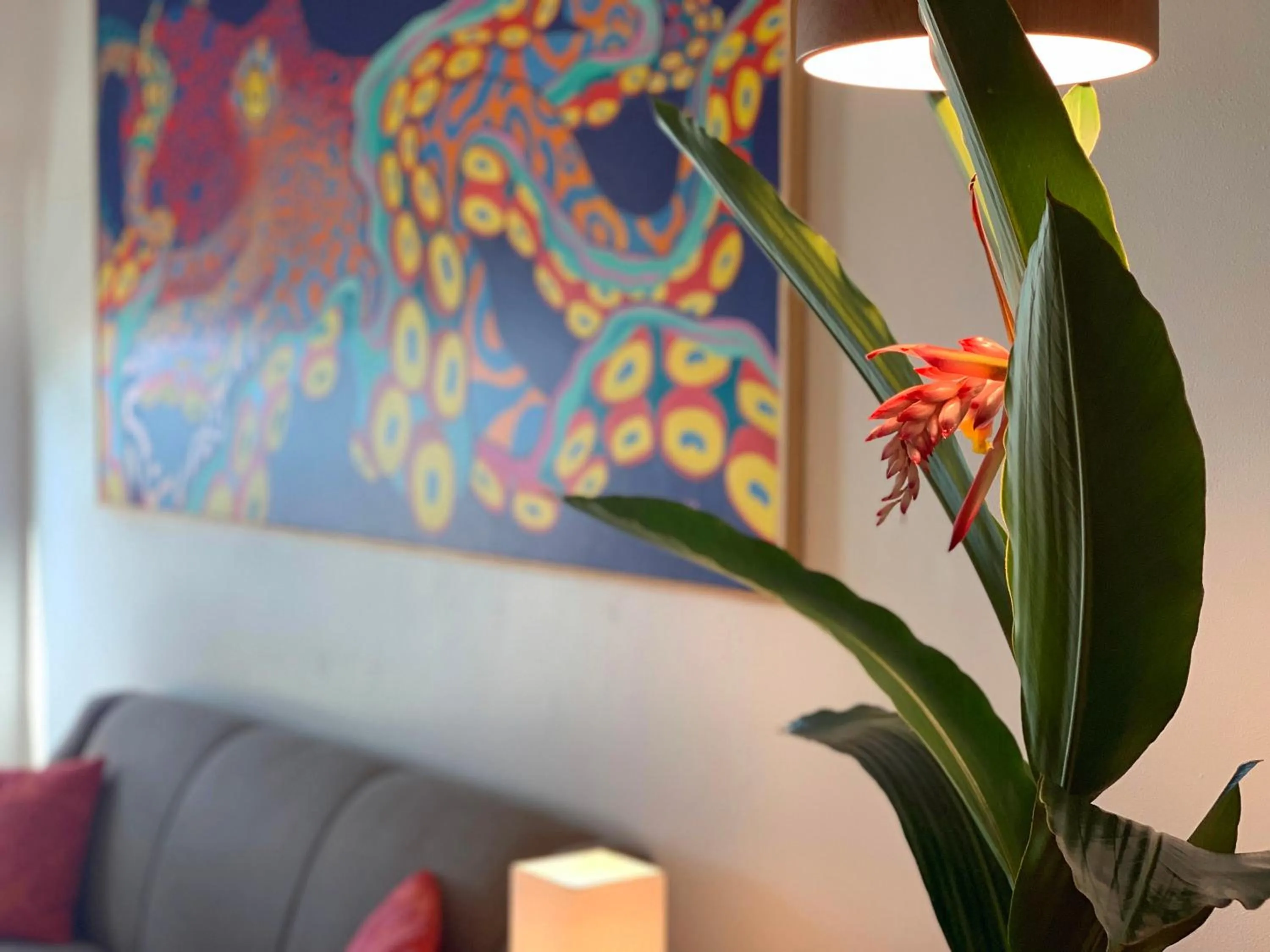 Living room in Sand Castle on the Beach - Adults Only