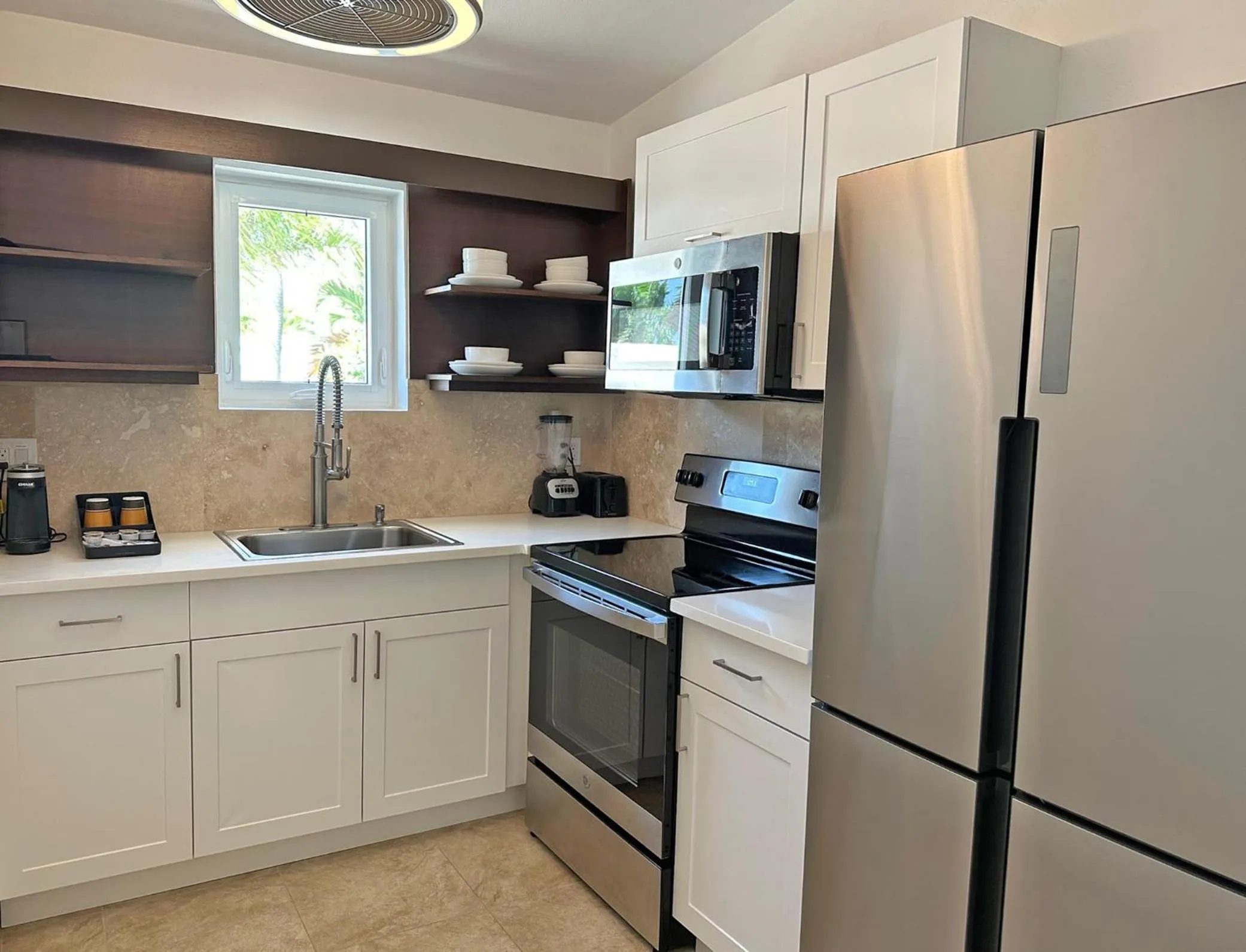 kitchen in Sand Castle on the Beach - Adults Only