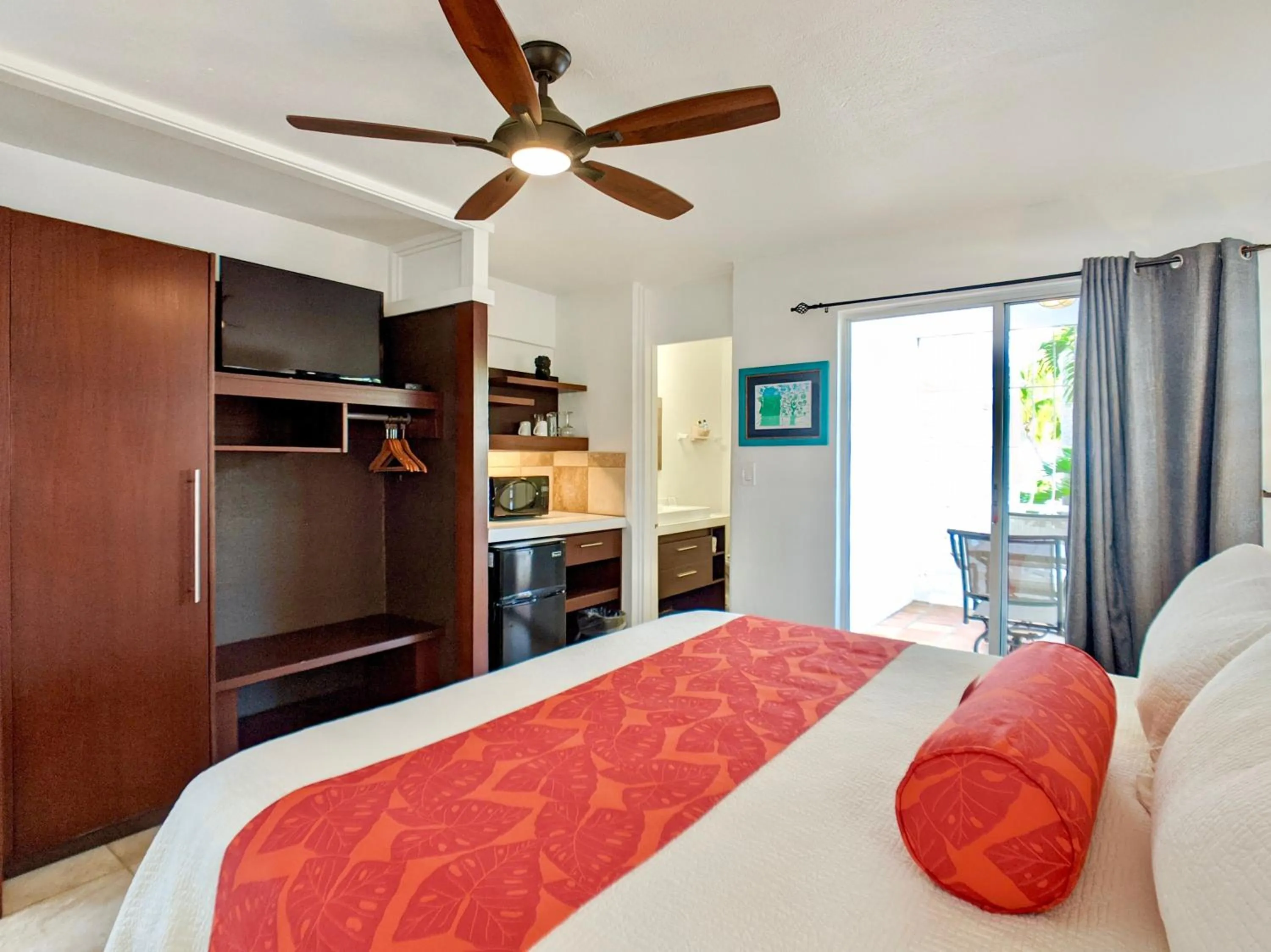 Bed in Sand Castle on the Beach - Adults Only