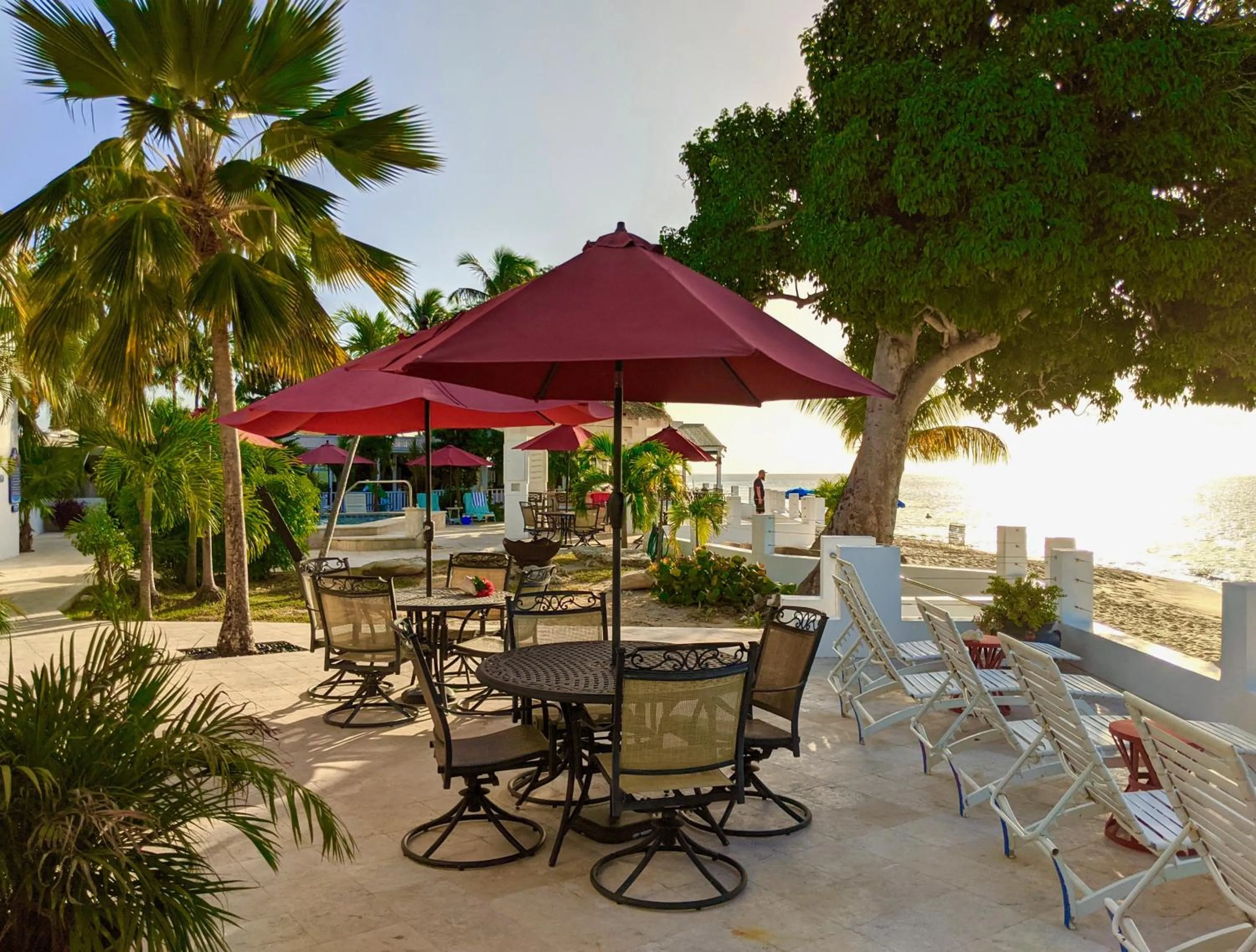 Patio in Sand Castle on the Beach - Adults Only