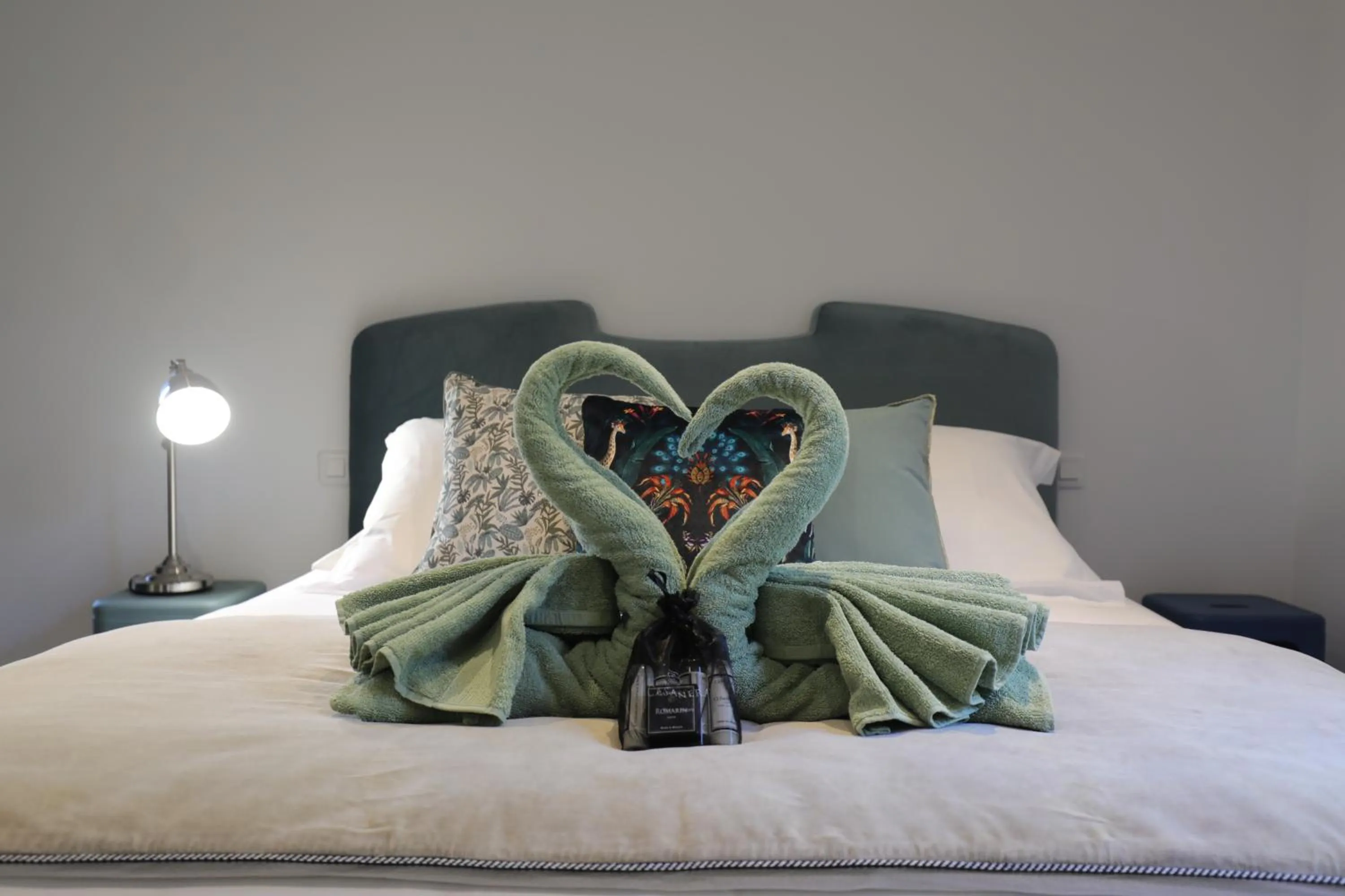 Bed in Hôtel confidentiel Le Grecale