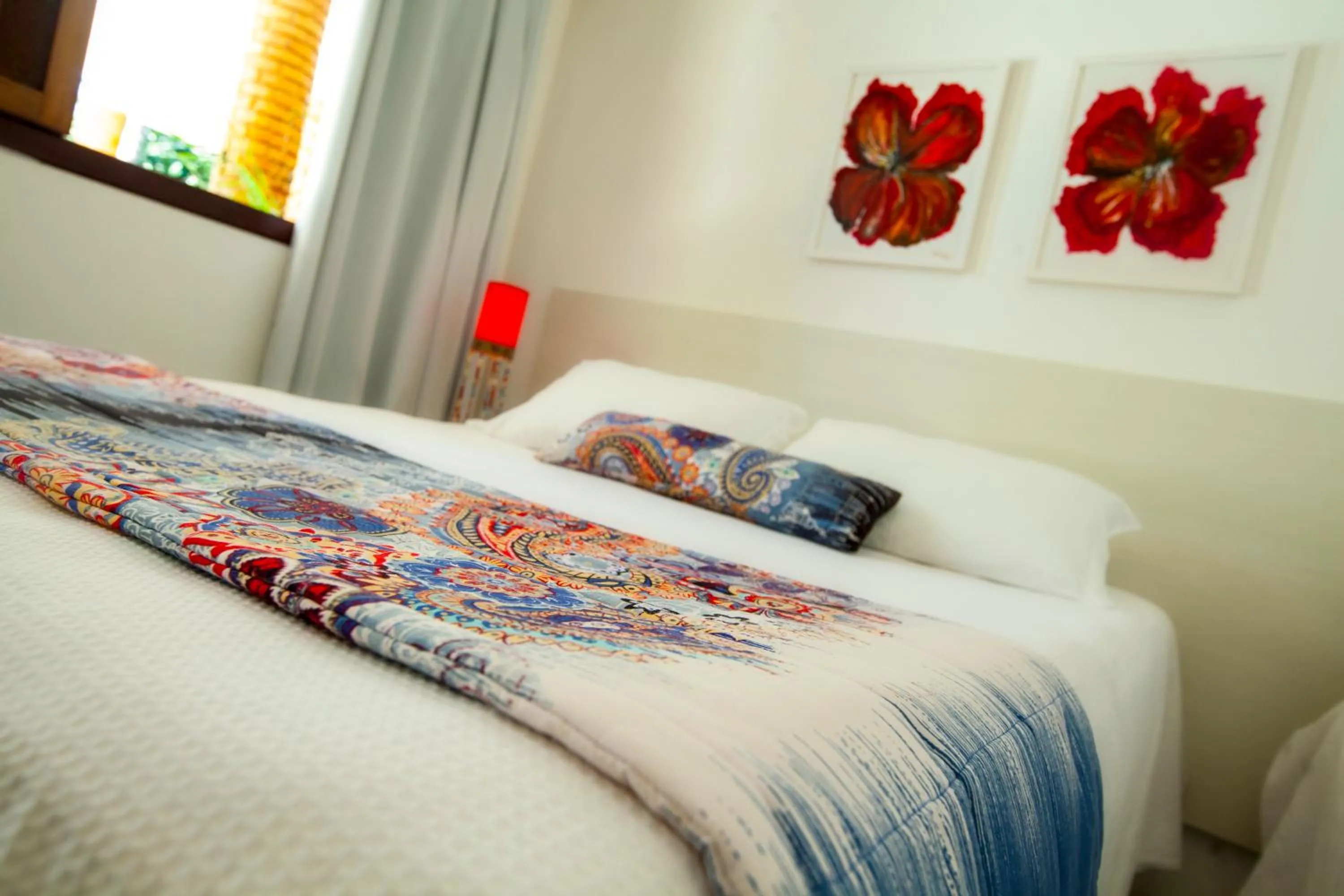 Decorative detail, Bed in Pousada Lua Cheia