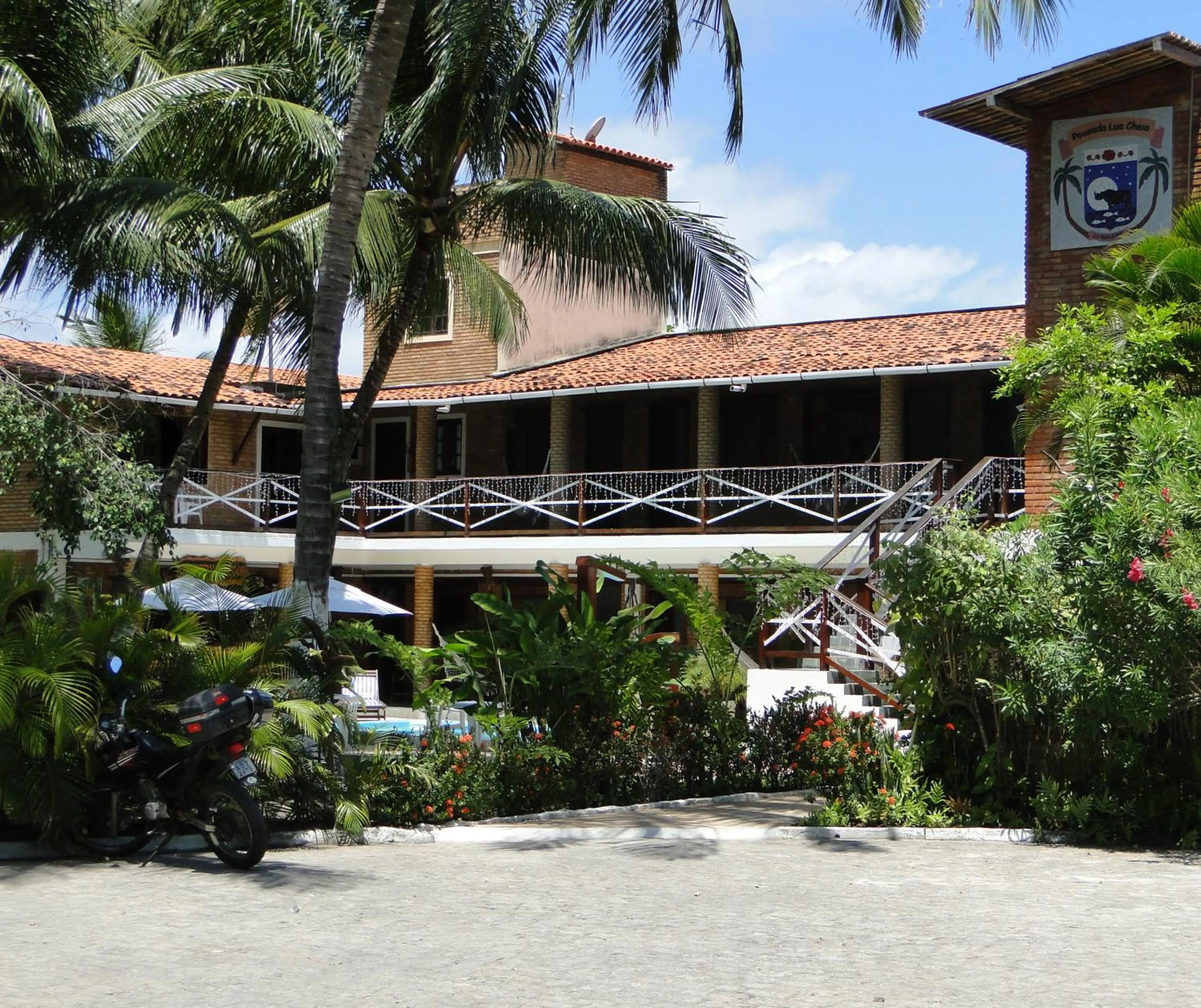 Facade/entrance in Pousada Lua Cheia