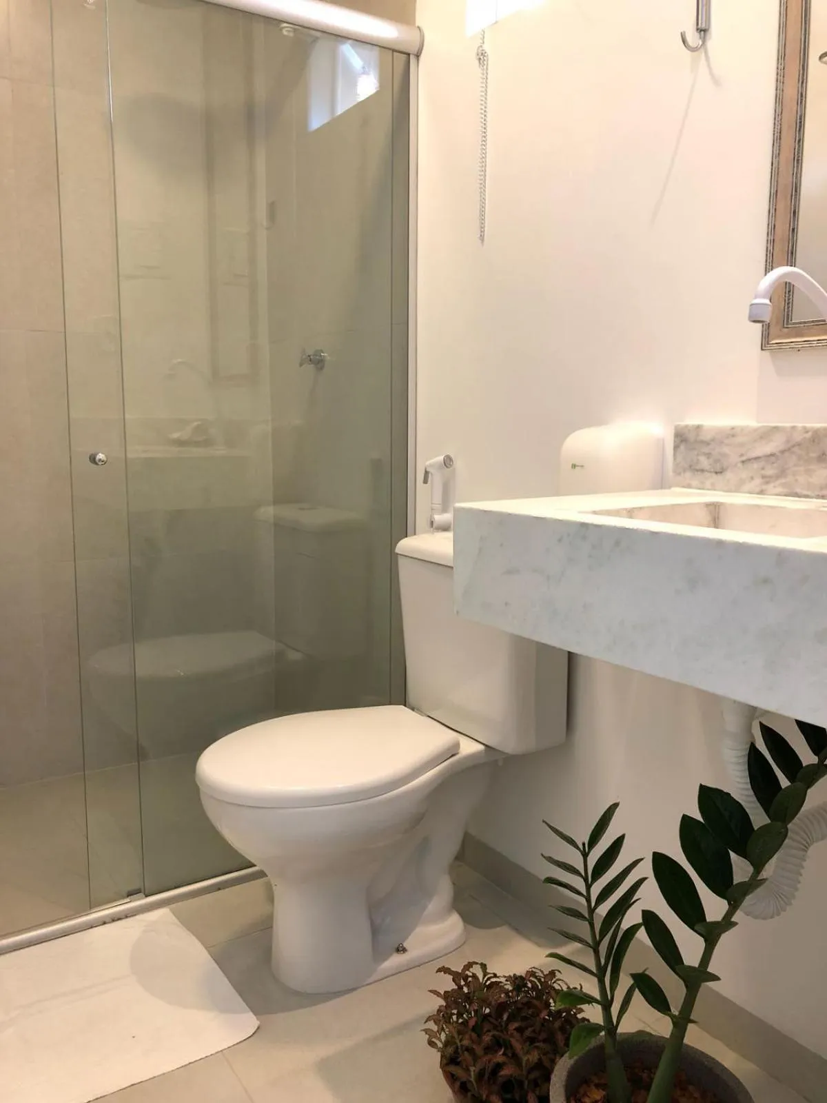 Bathroom in Pousada Lua Cheia