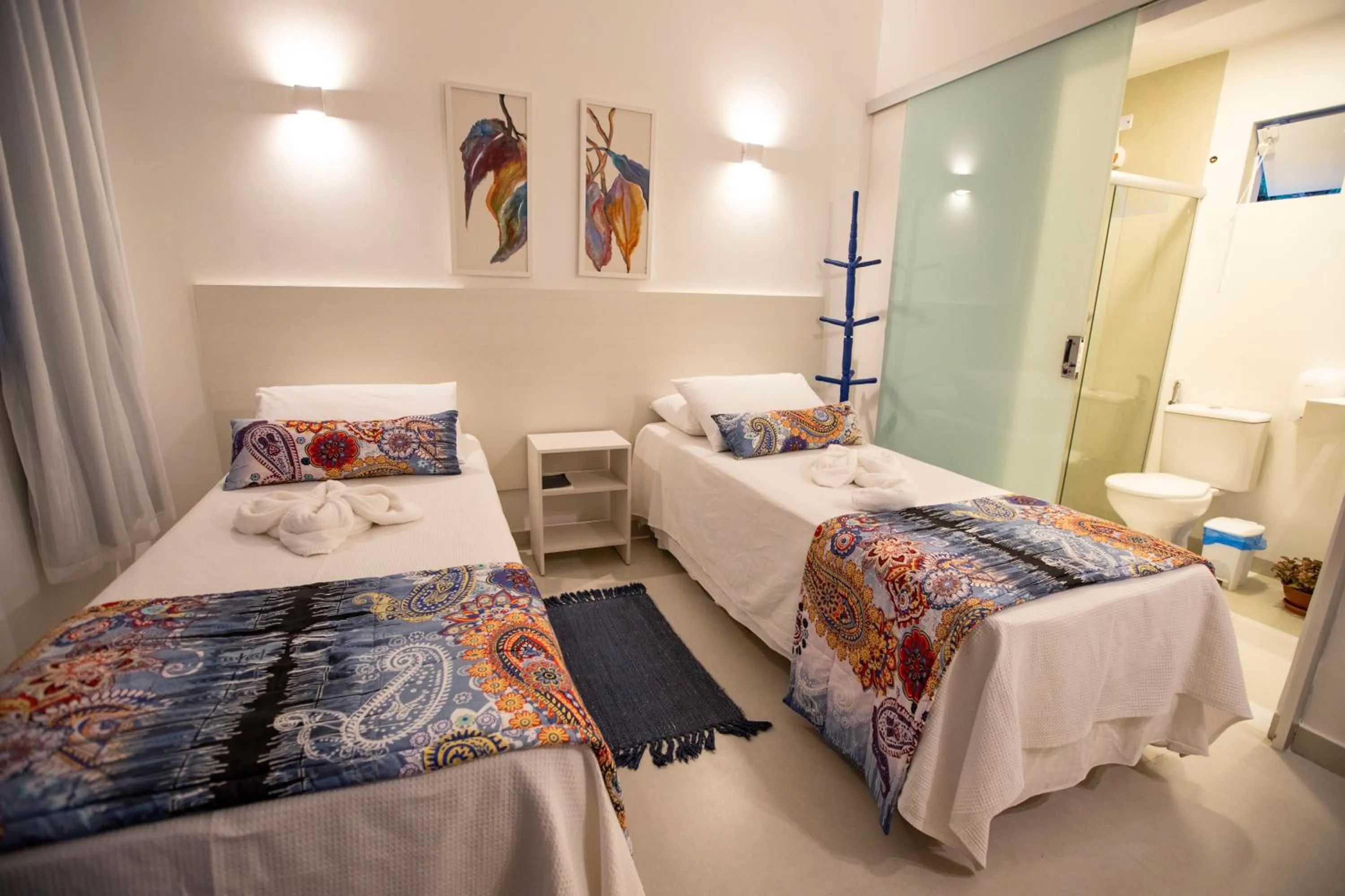 Bedroom, Bed in Pousada Lua Cheia