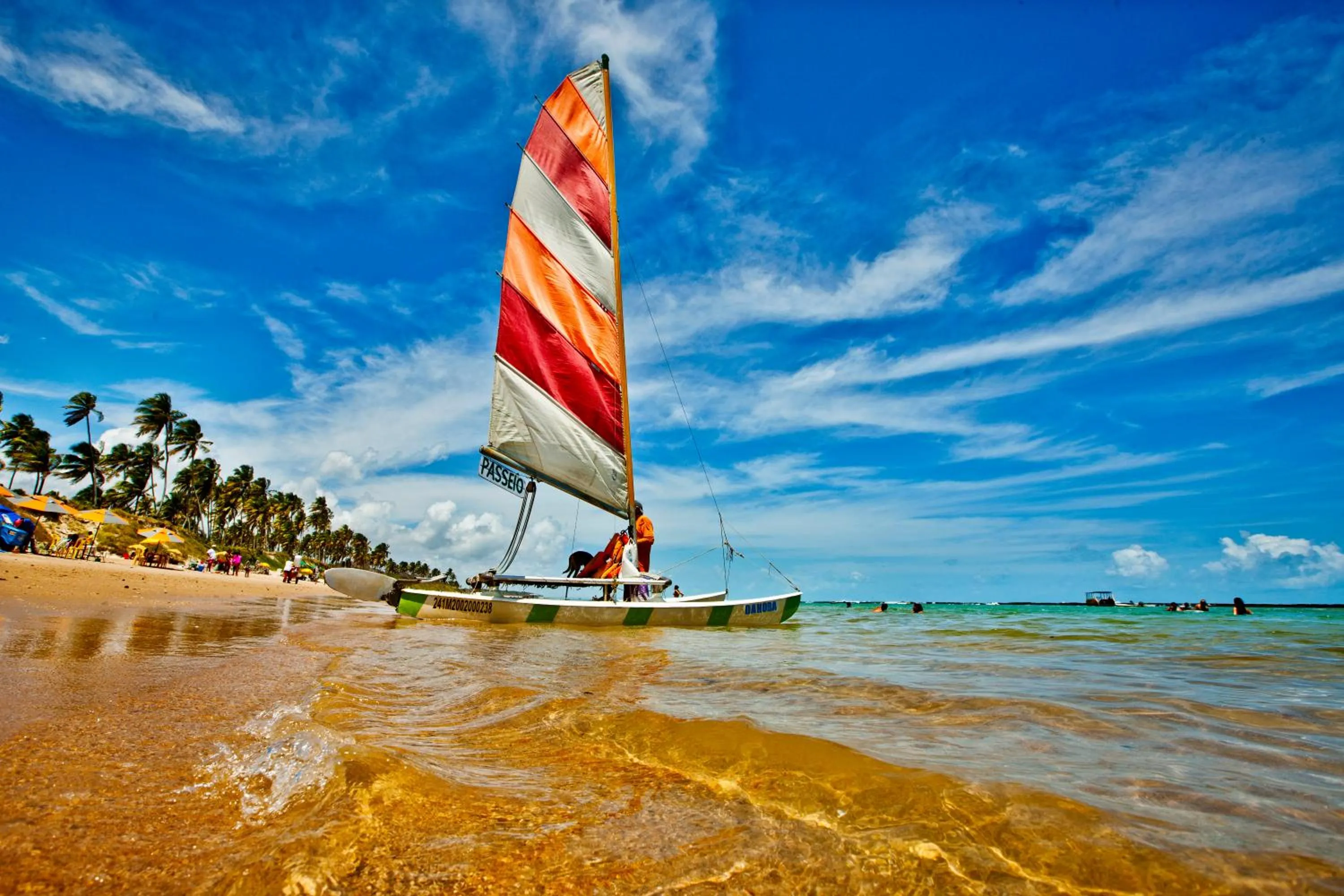 Beach in Pousada Lua Cheia