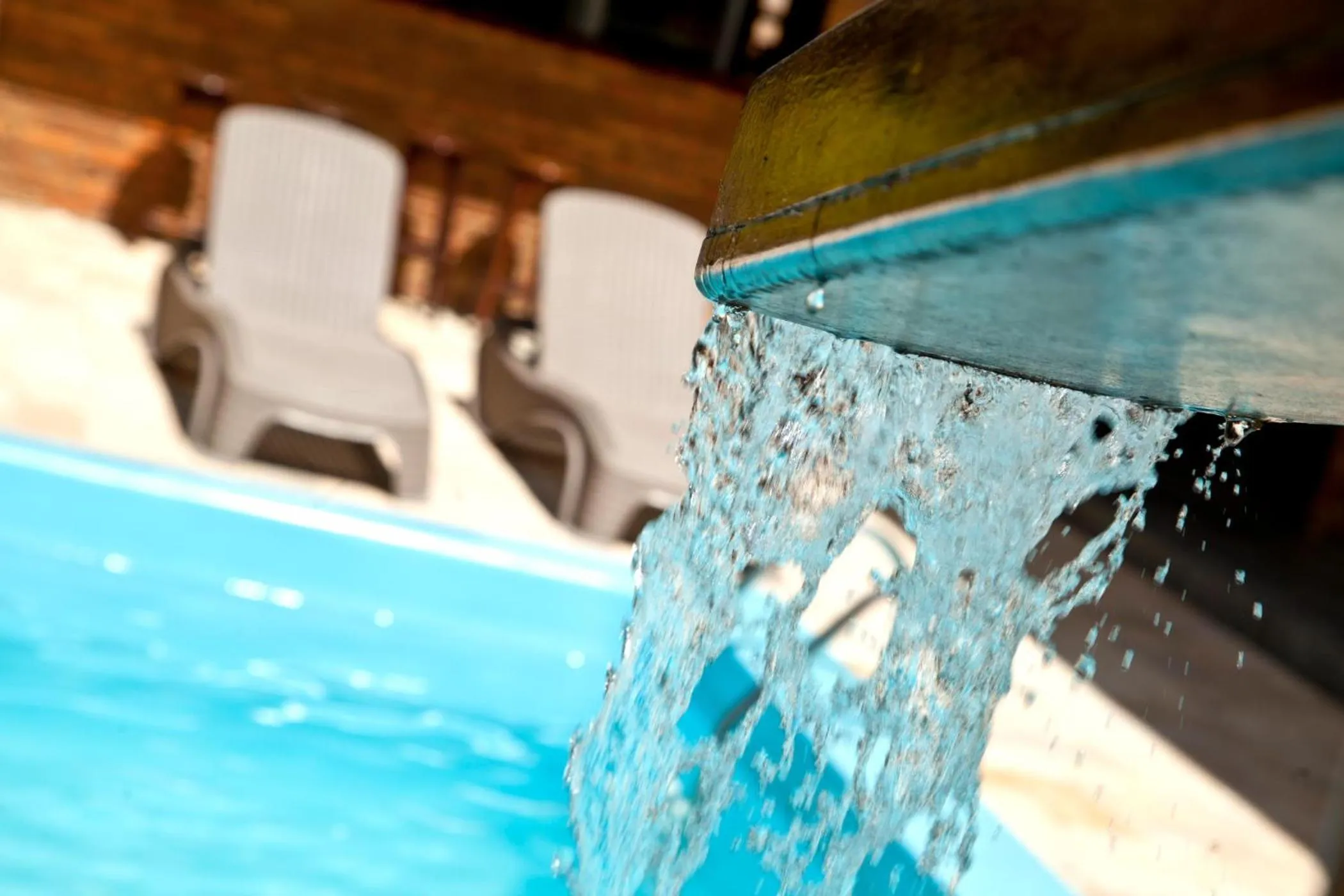 Swimming pool in Pousada Lua Cheia