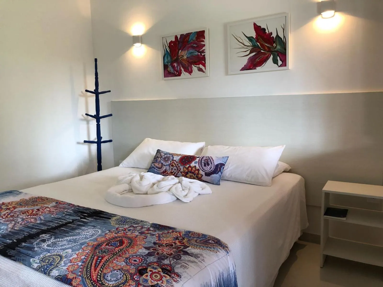 Bedroom, Bed in Pousada Lua Cheia