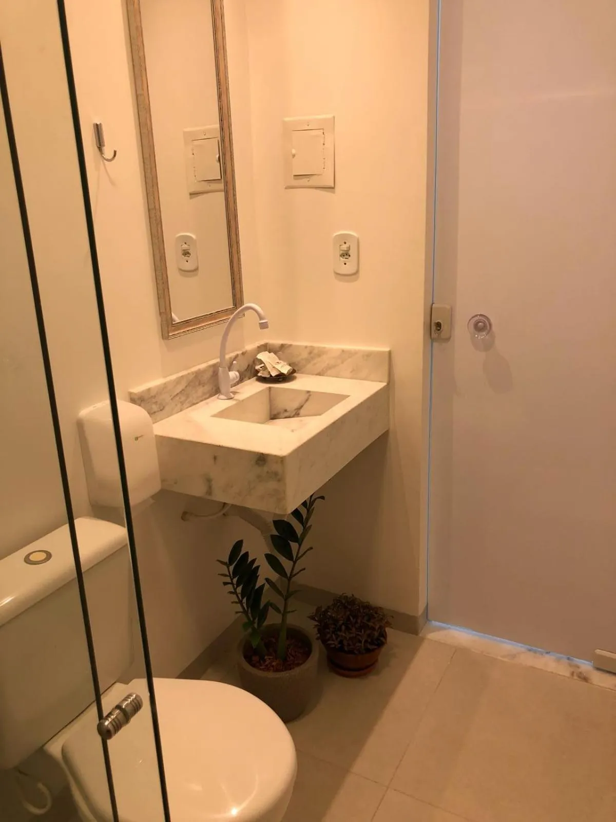 Bathroom in Pousada Lua Cheia