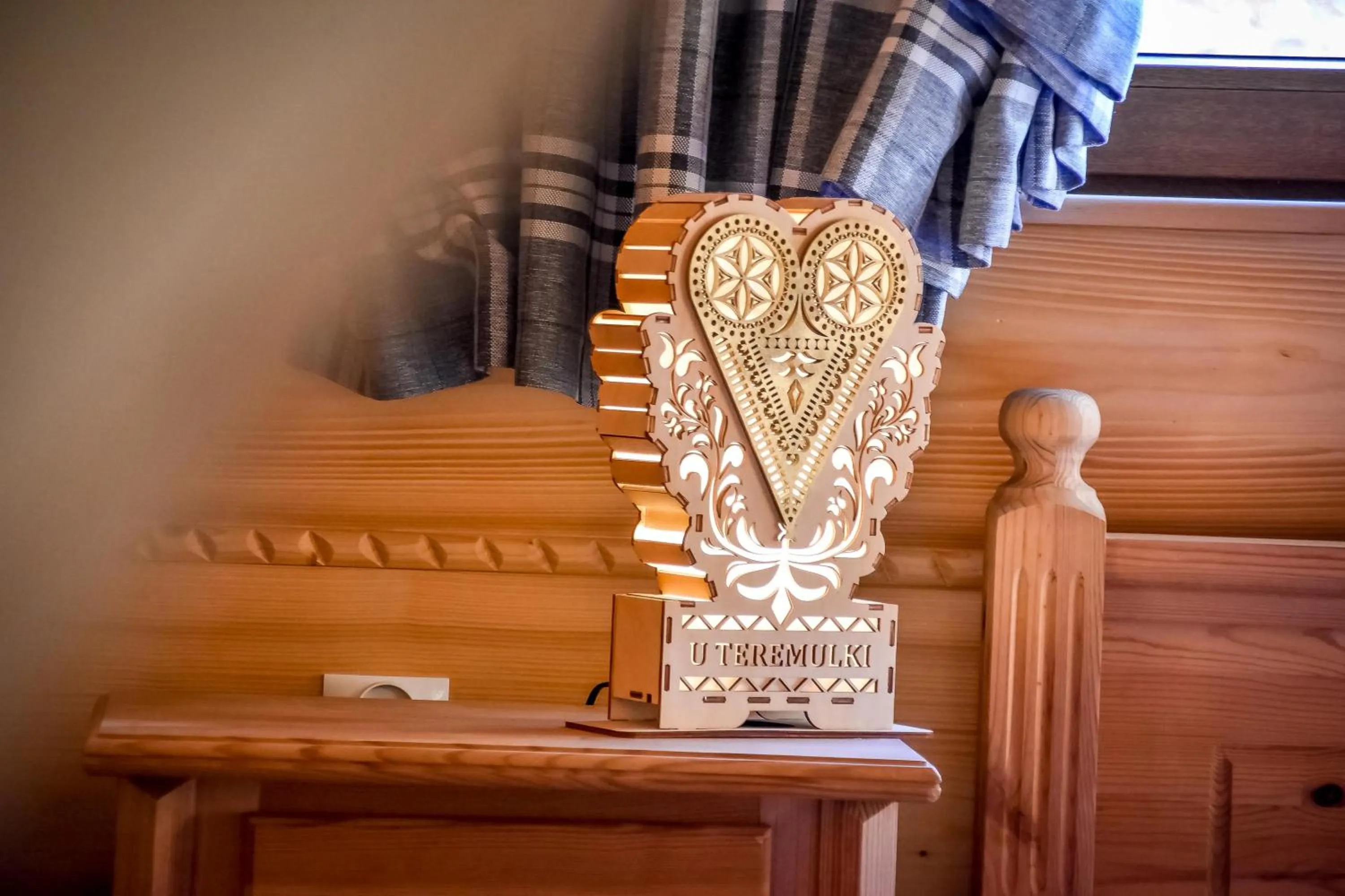 Decorative detail in Zajazd Teremulka