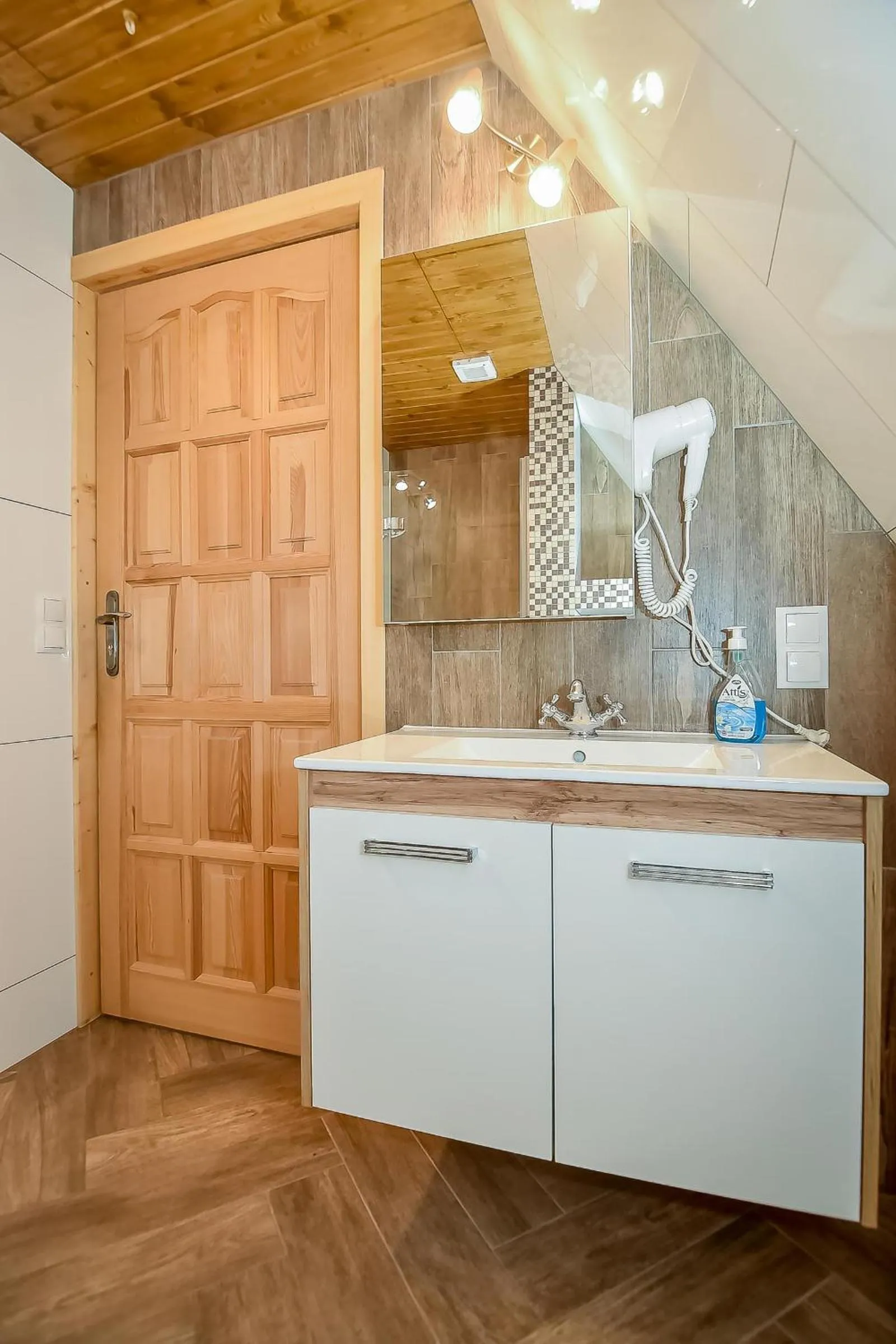 Bathroom in Zajazd Teremulka