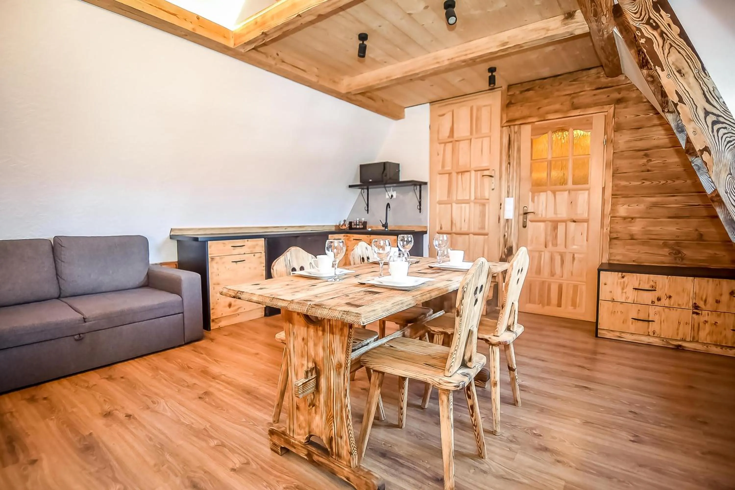 Kitchen or kitchenette in Zajazd Teremulka