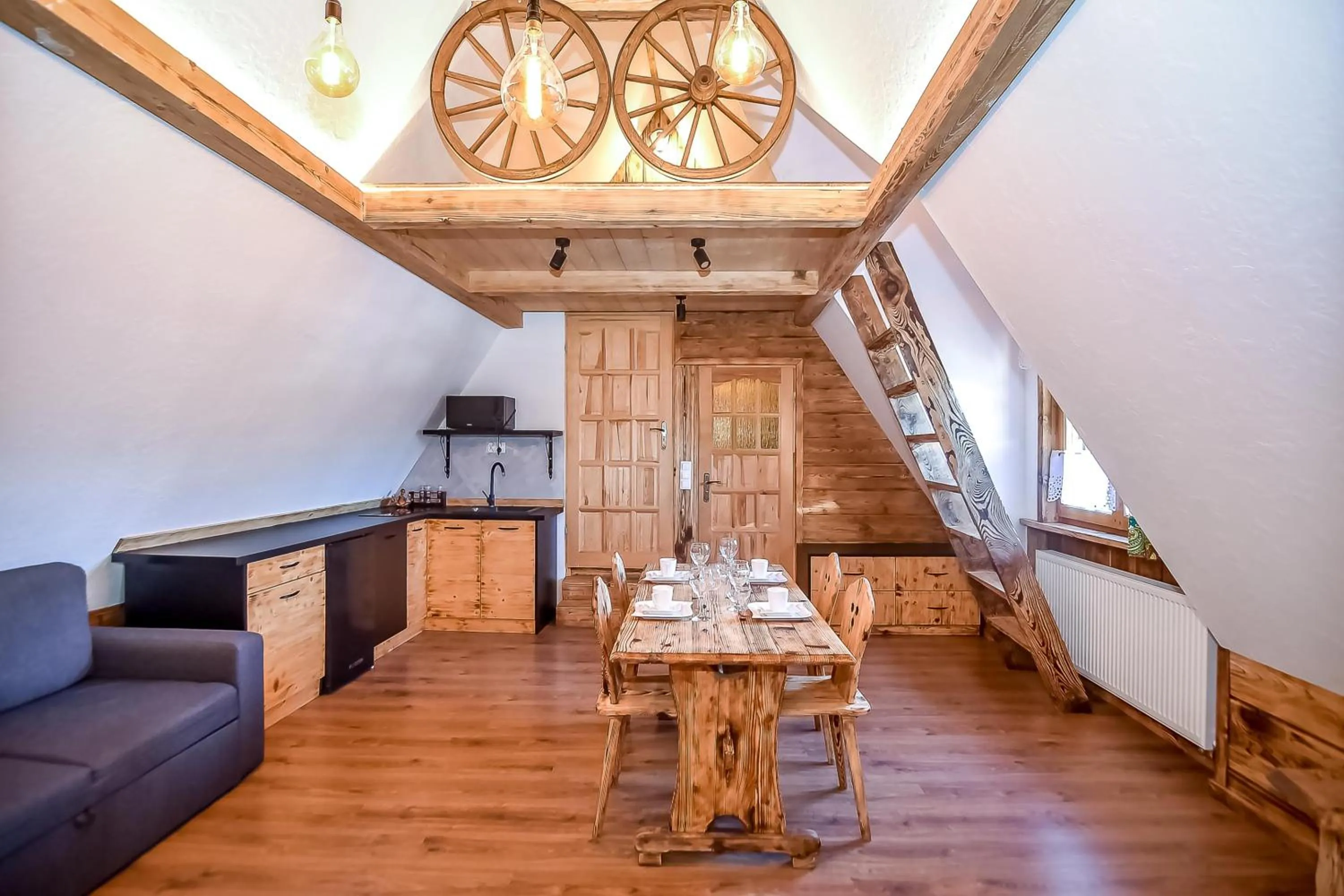 Living room in Zajazd Teremulka