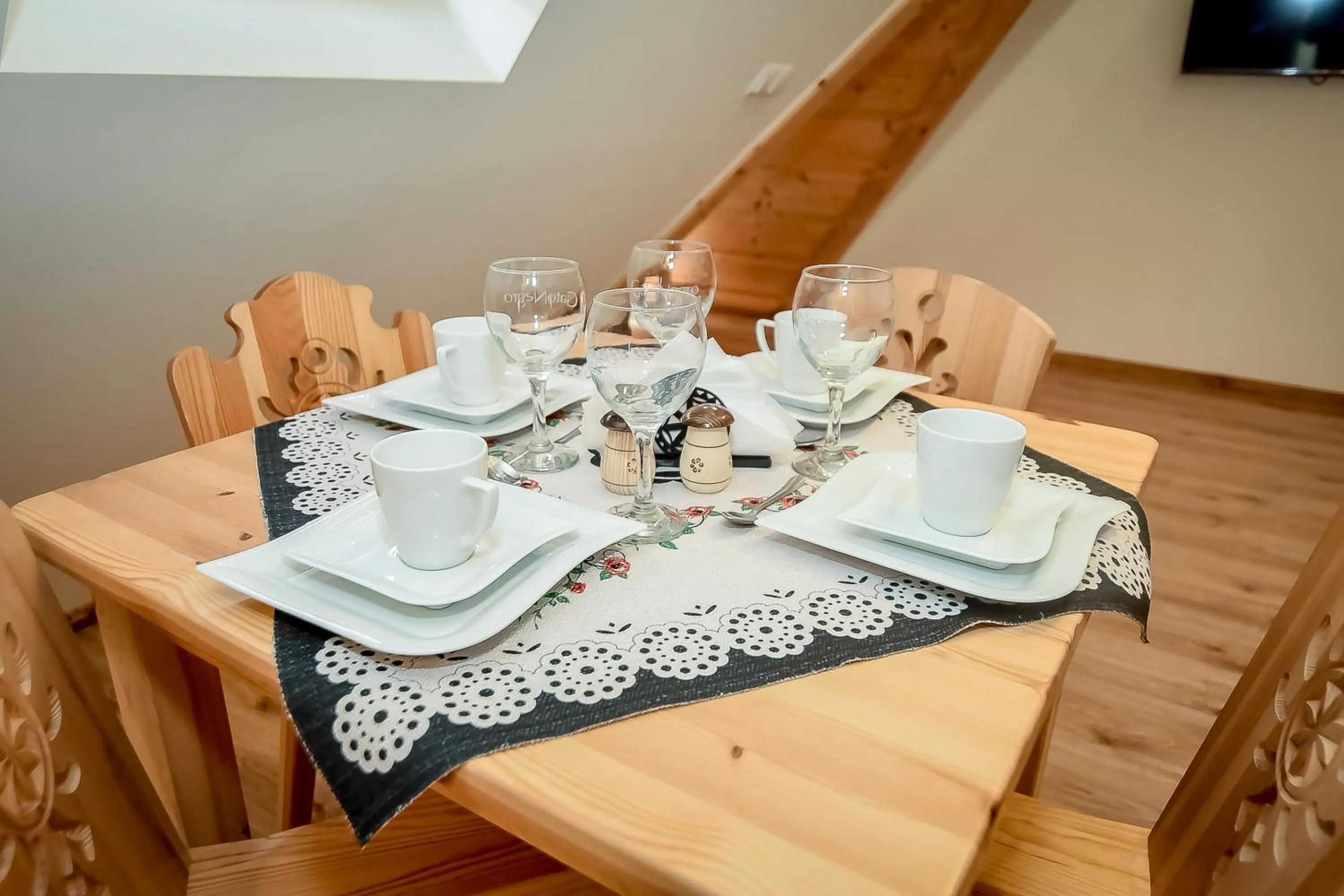 Dining area in Zajazd Teremulka