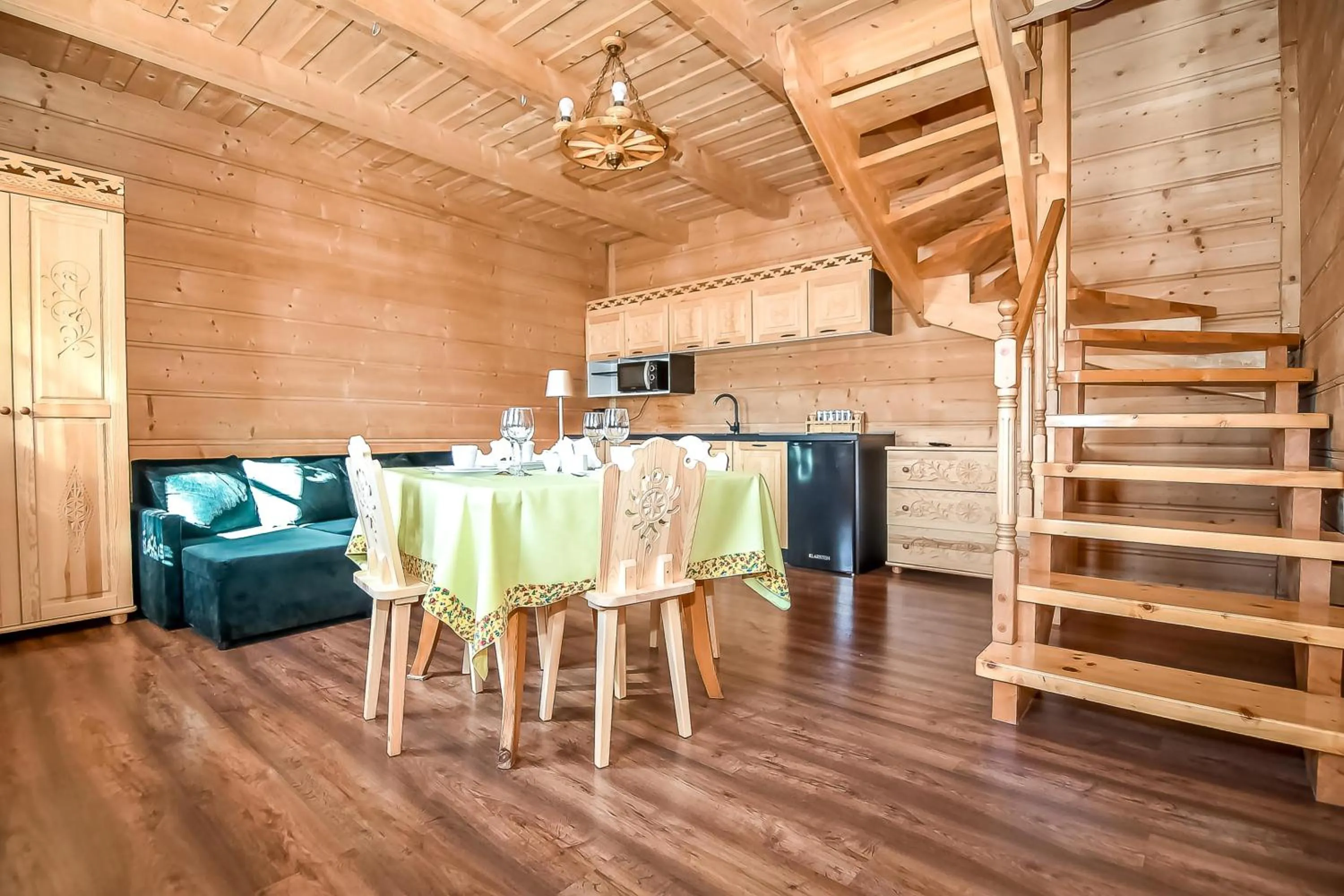 Kitchen or kitchenette in Zajazd Teremulka