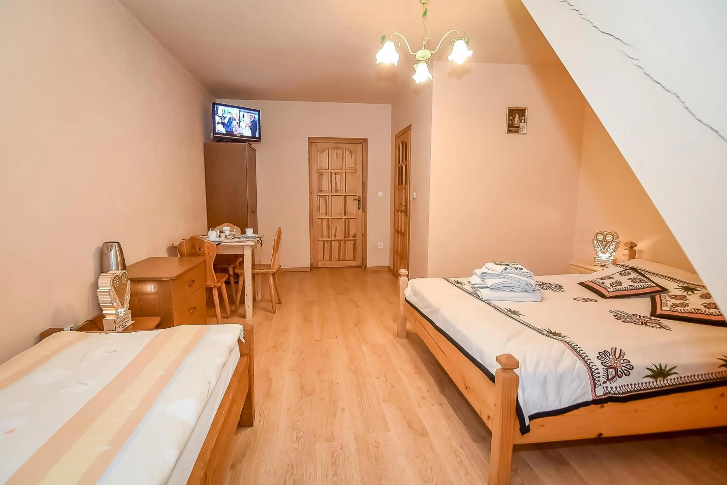 Bed in Zajazd Teremulka