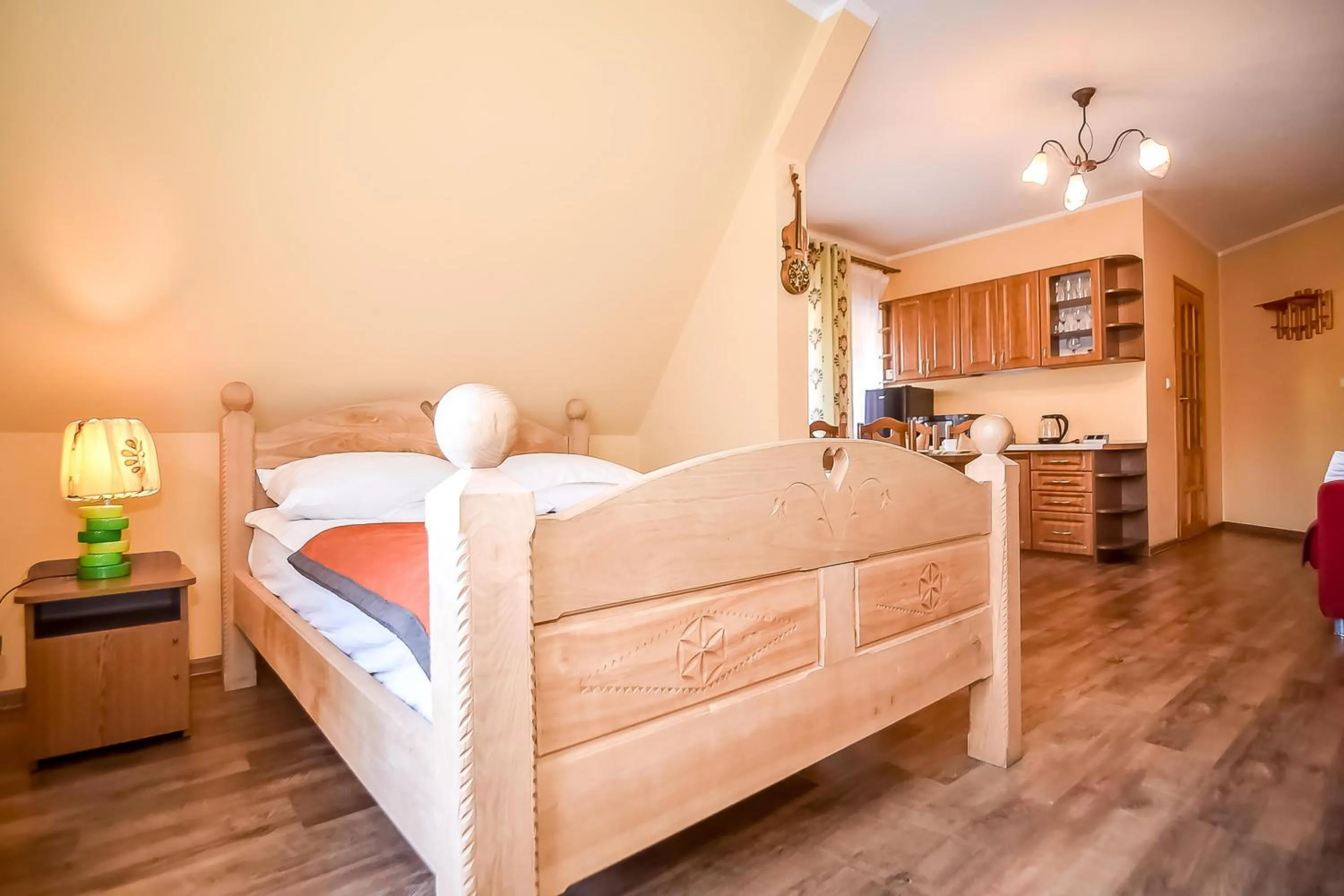 Bed in Zajazd Teremulka