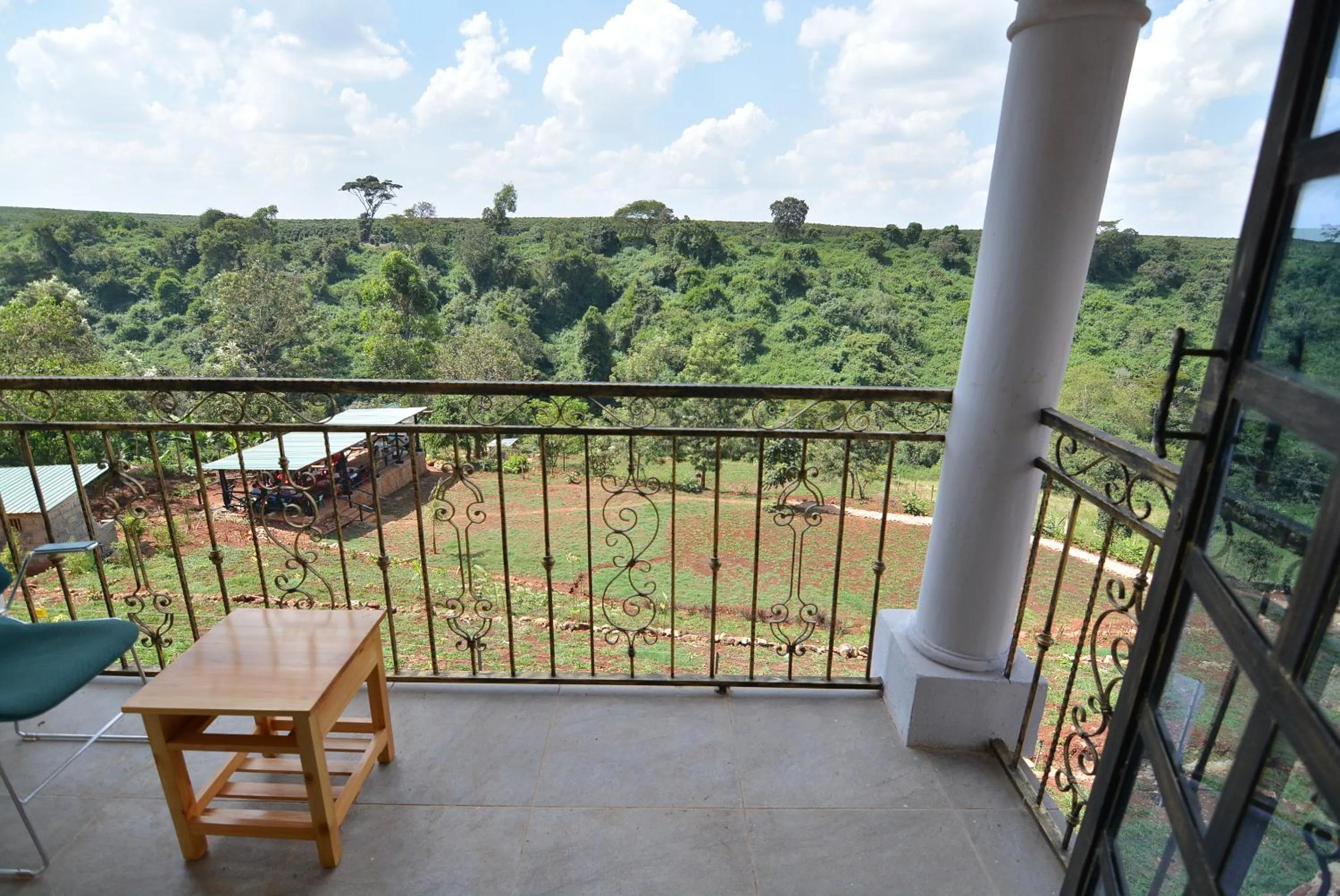 Balcony/Terrace in Bubbles Restaurant Thika