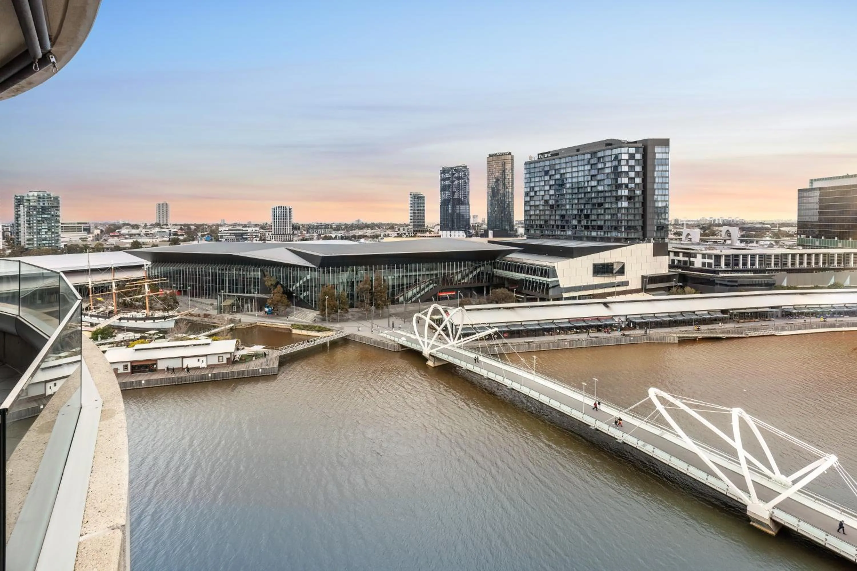 View (from property/room) in Waterfront Melbourne Apartments