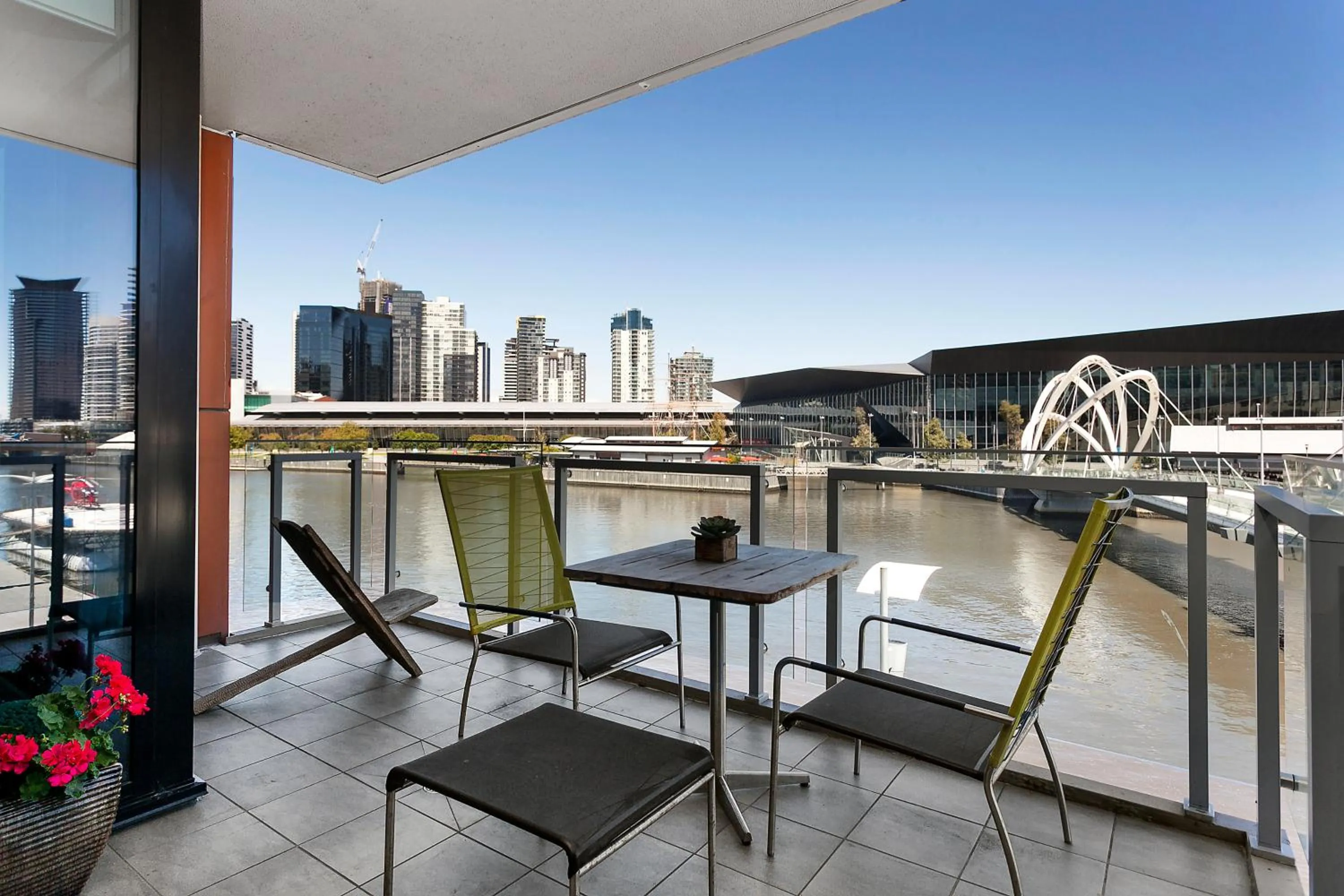 View (from property/room) in Waterfront Melbourne Apartments