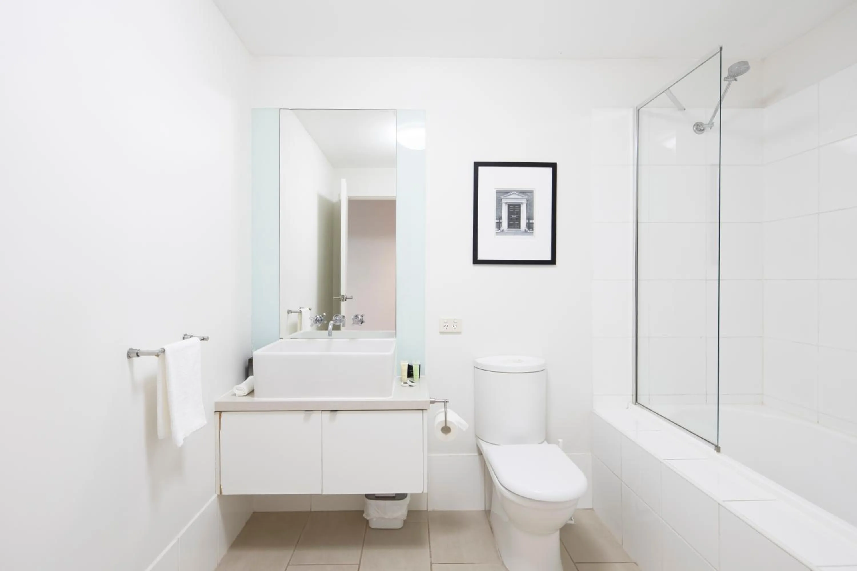 Bathroom in Waterfront Melbourne Apartments