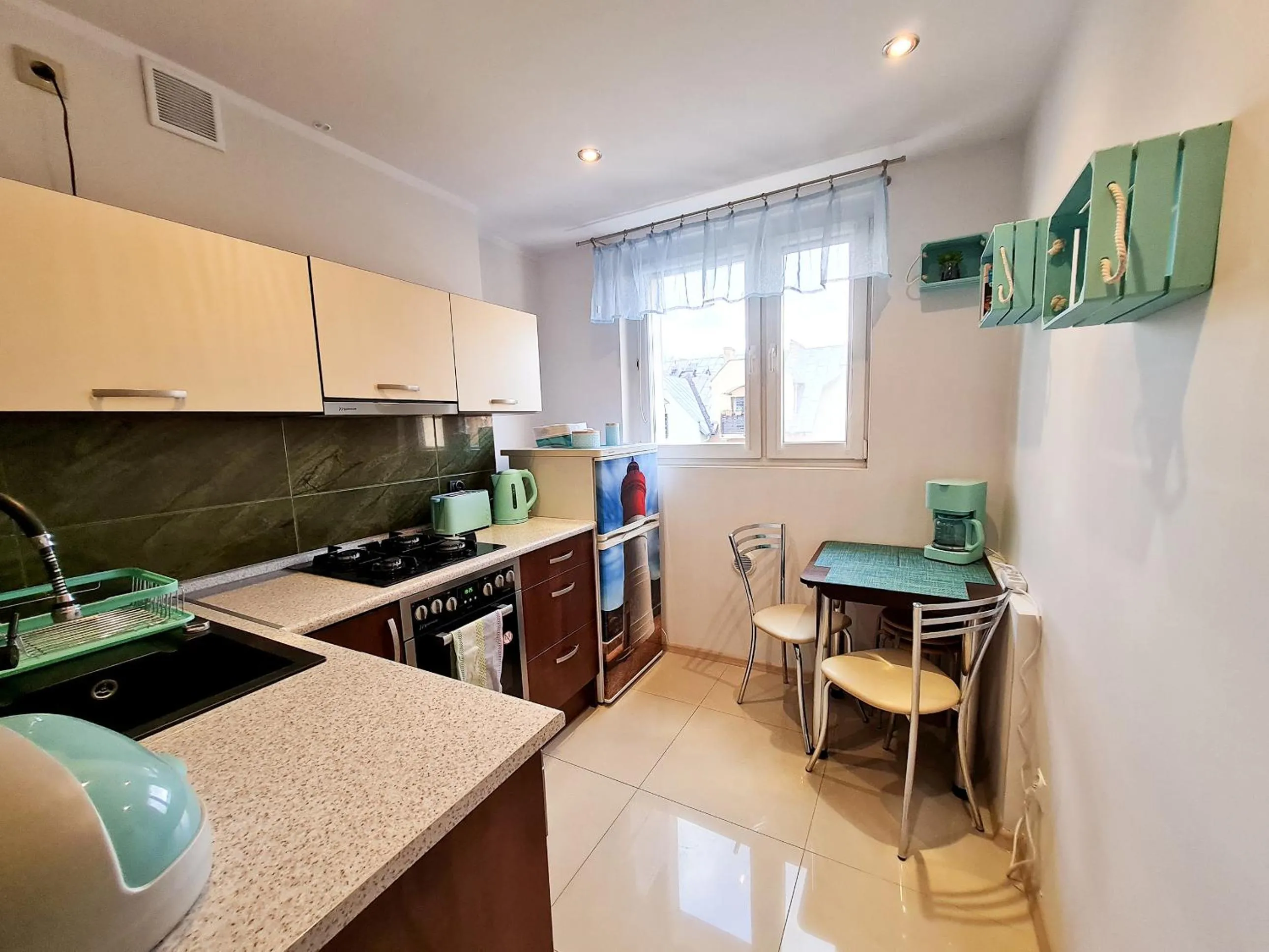 Kitchen or kitchenette in visit baltic - Paderewskiego