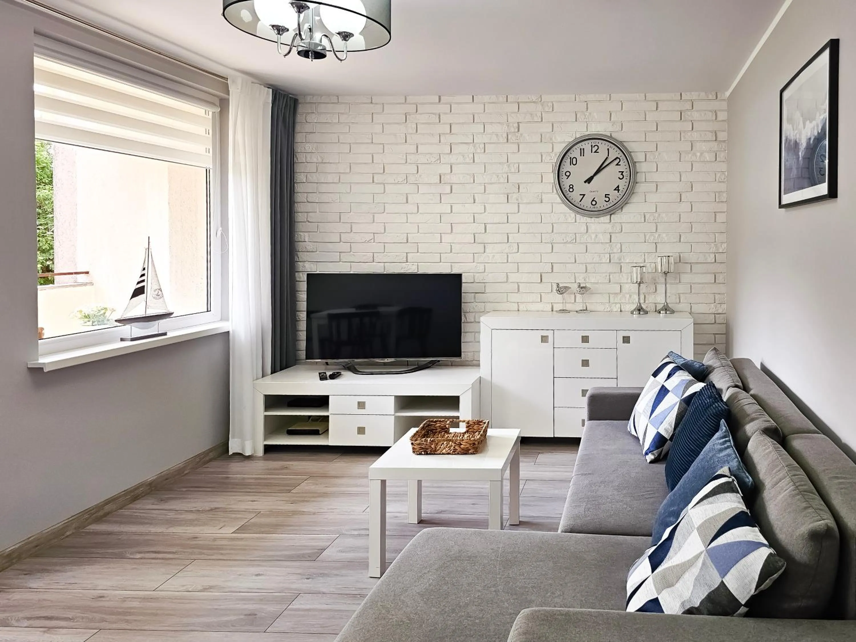 Living room in visit baltic - Paderewskiego