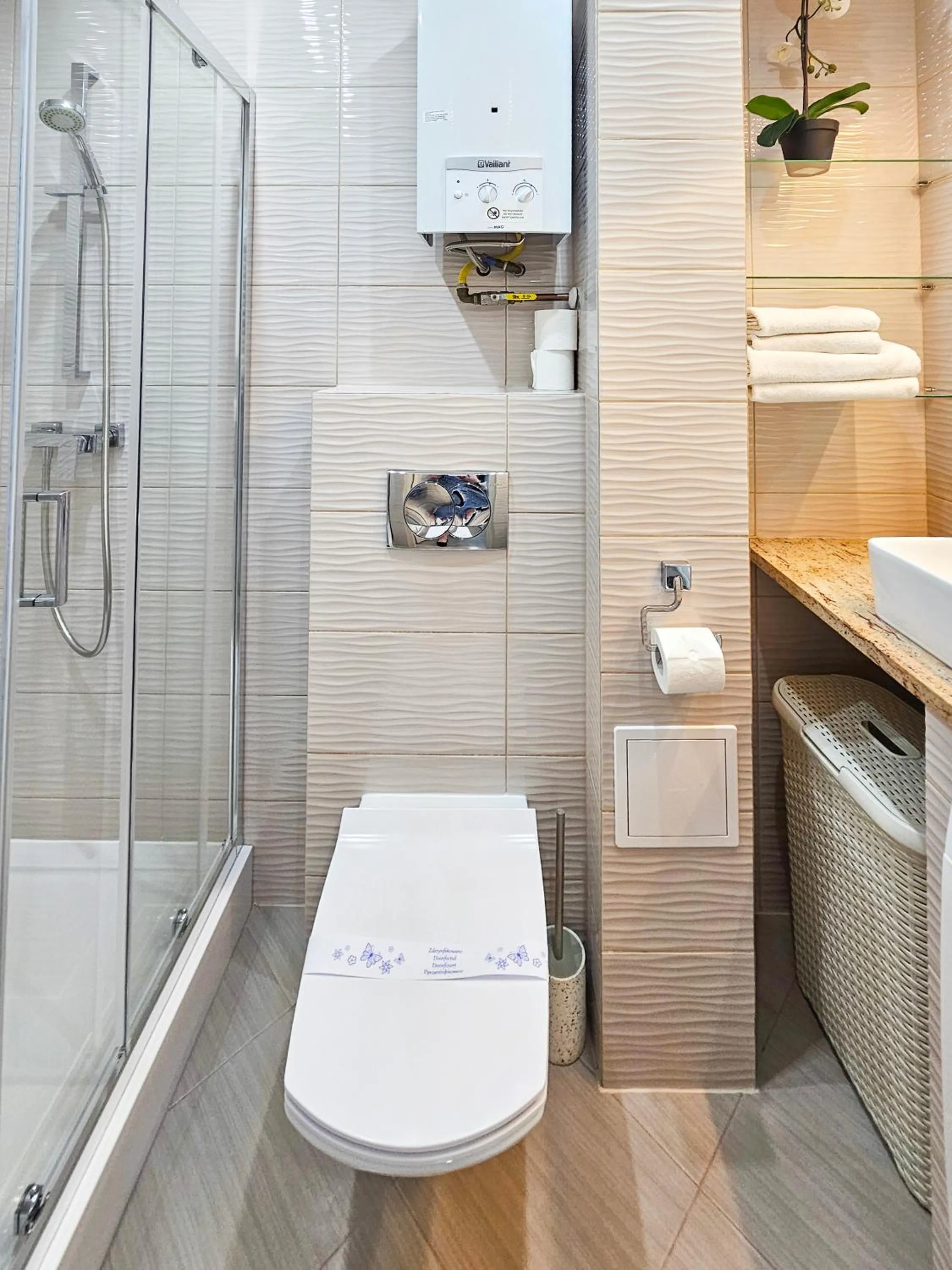 Bathroom in visit baltic - Paderewskiego