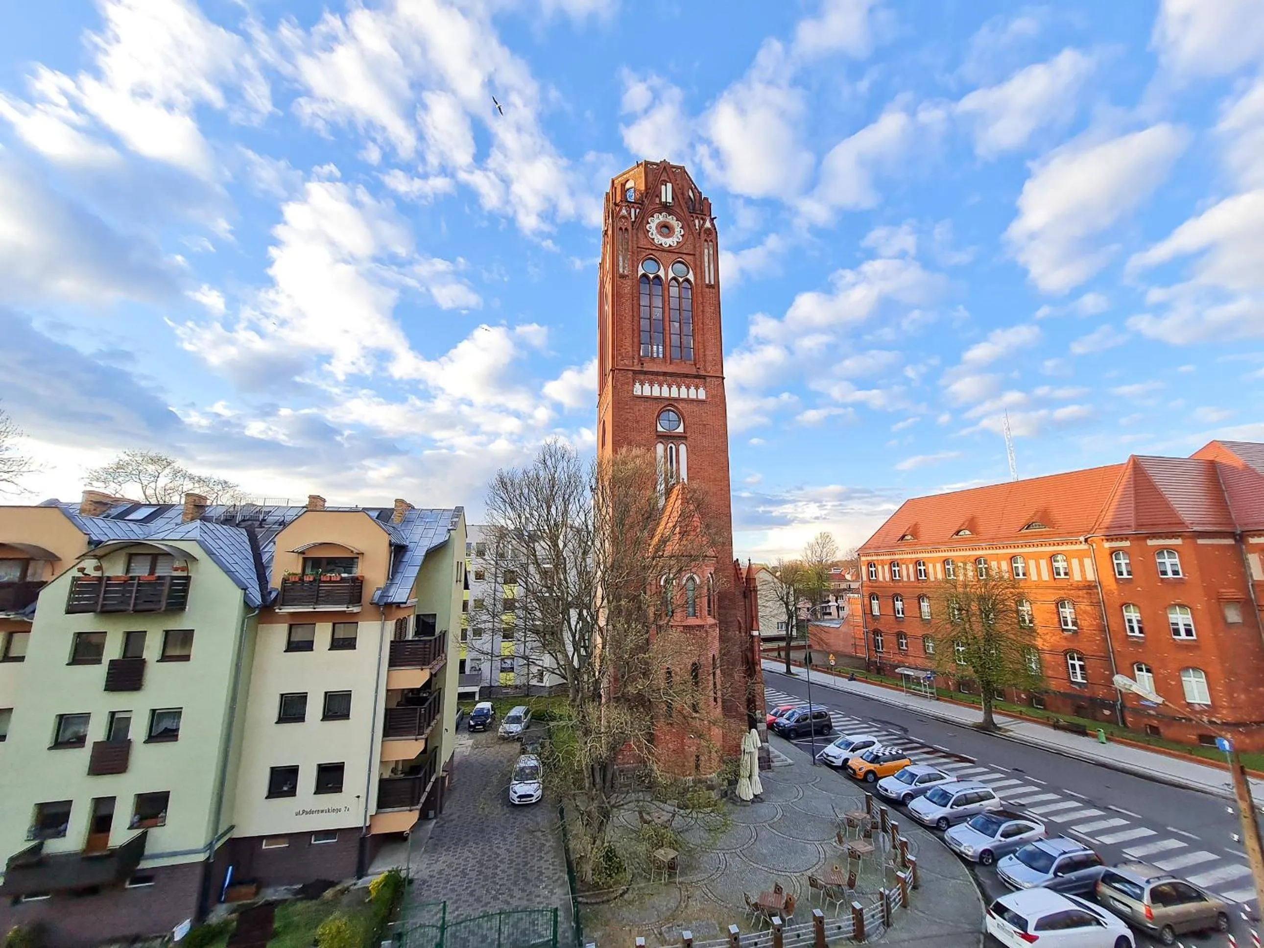 City view in visit baltic - Paderewskiego