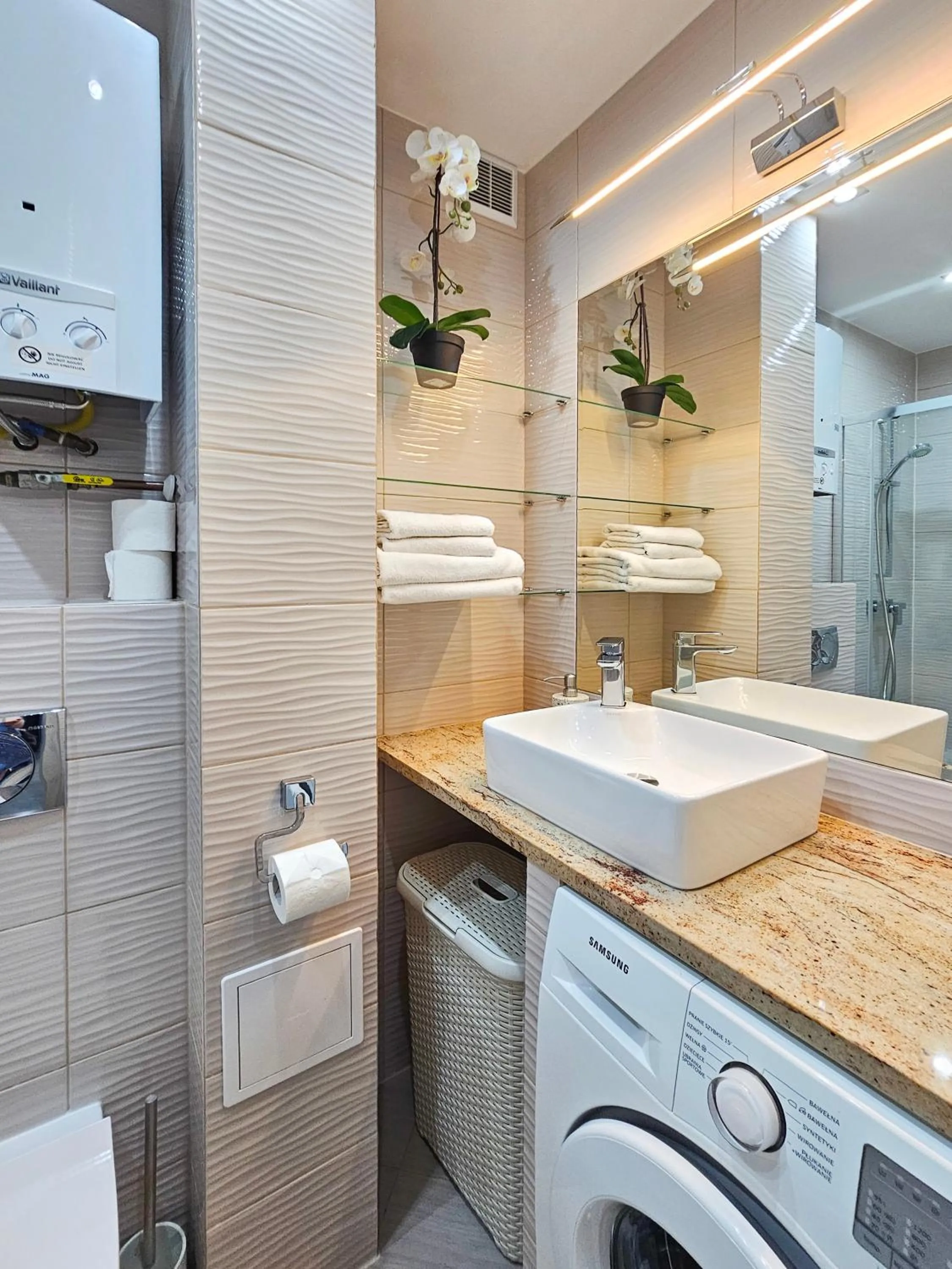 Bathroom in visit baltic - Paderewskiego