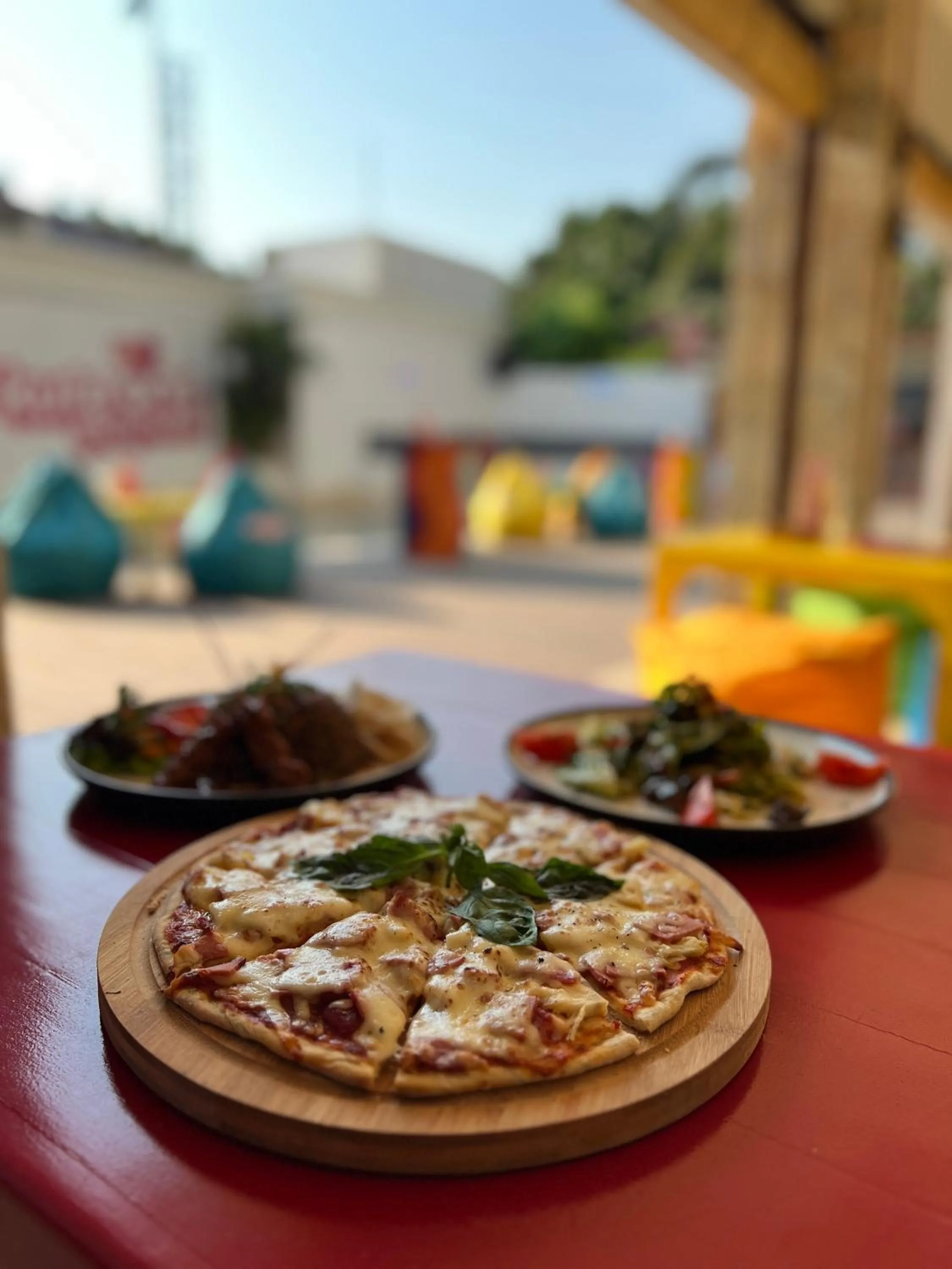 Food in Maharani Beach Hotel