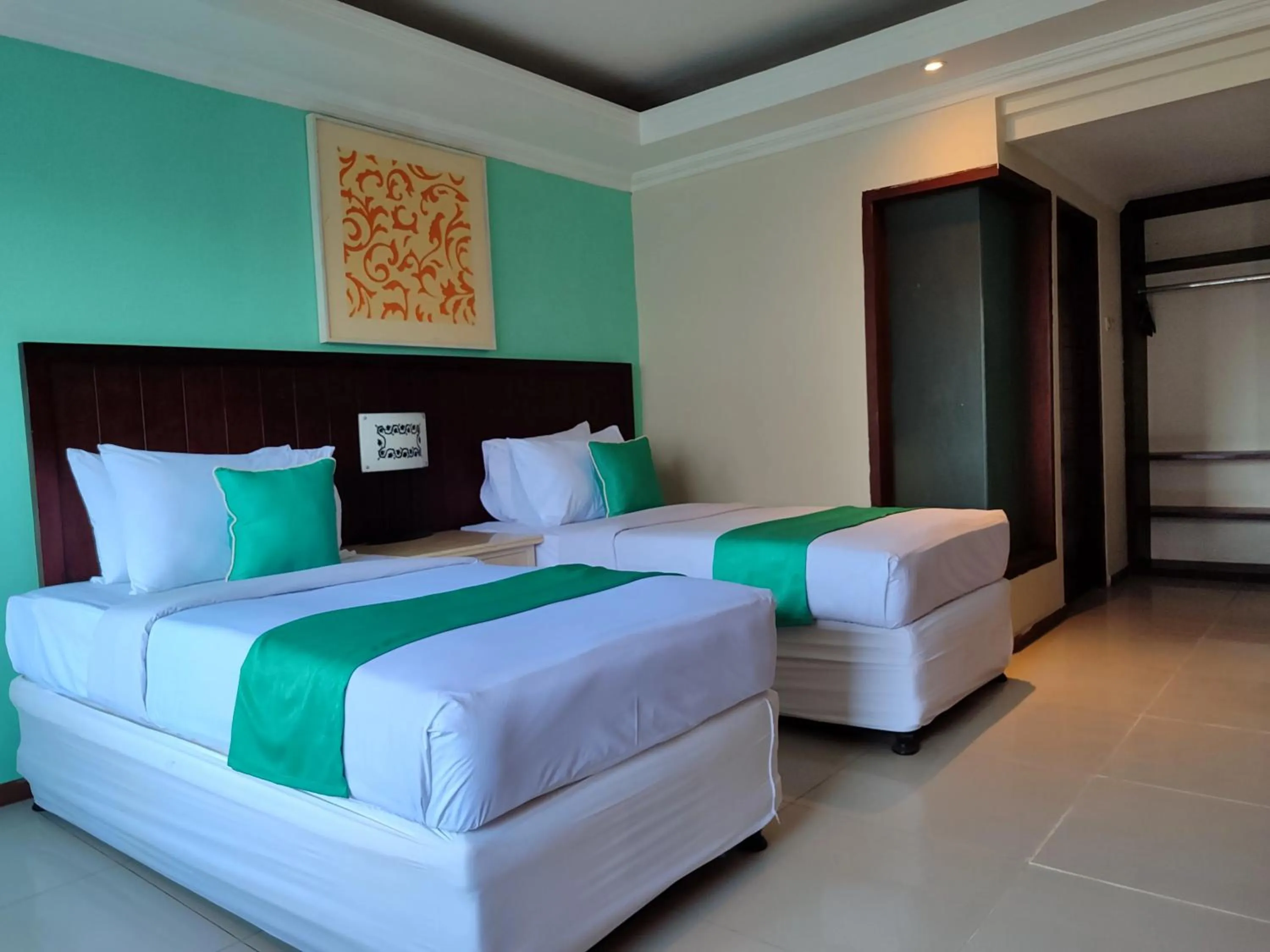 Bedroom in Maharani Beach Hotel