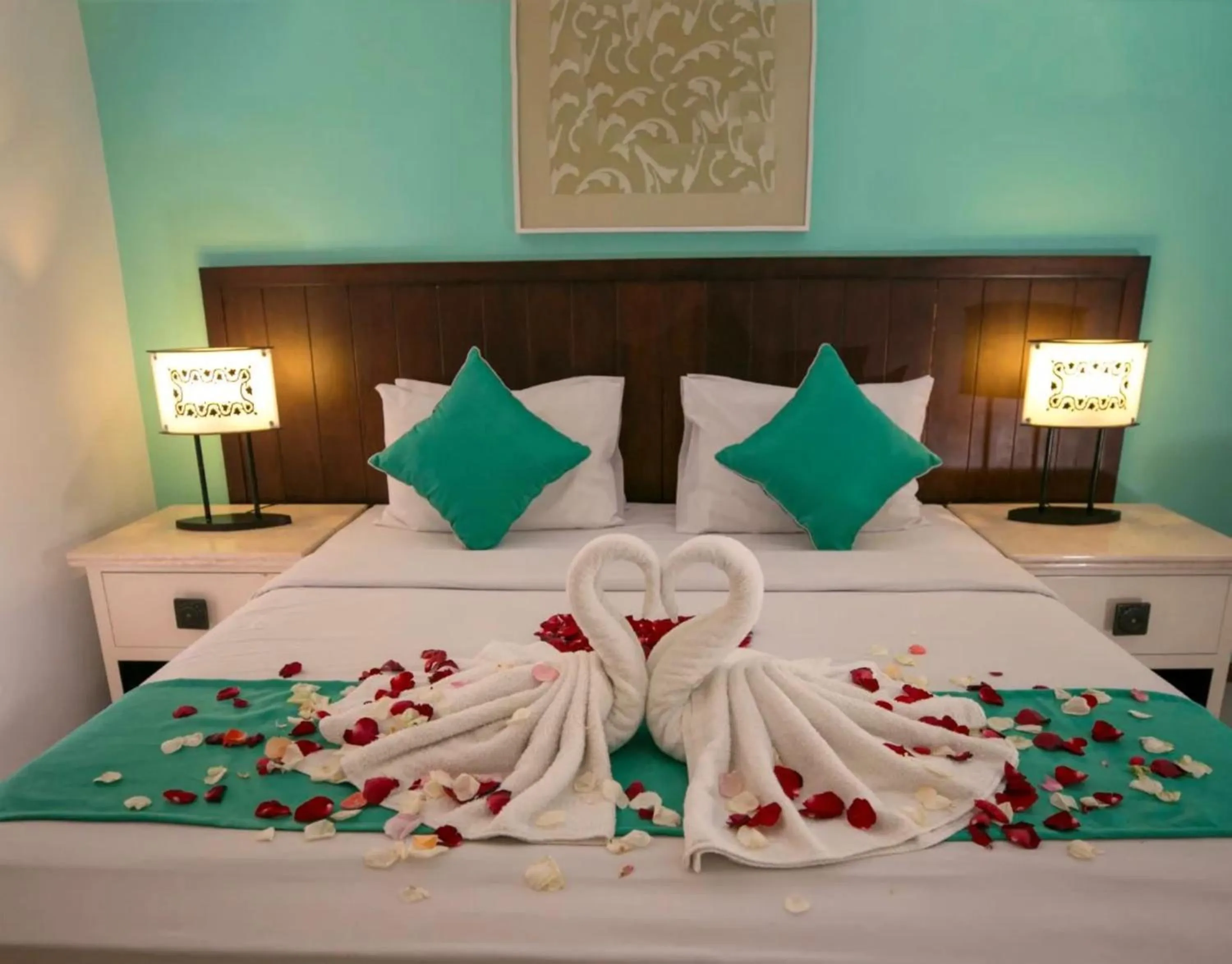 Bedroom in Maharani Beach Hotel