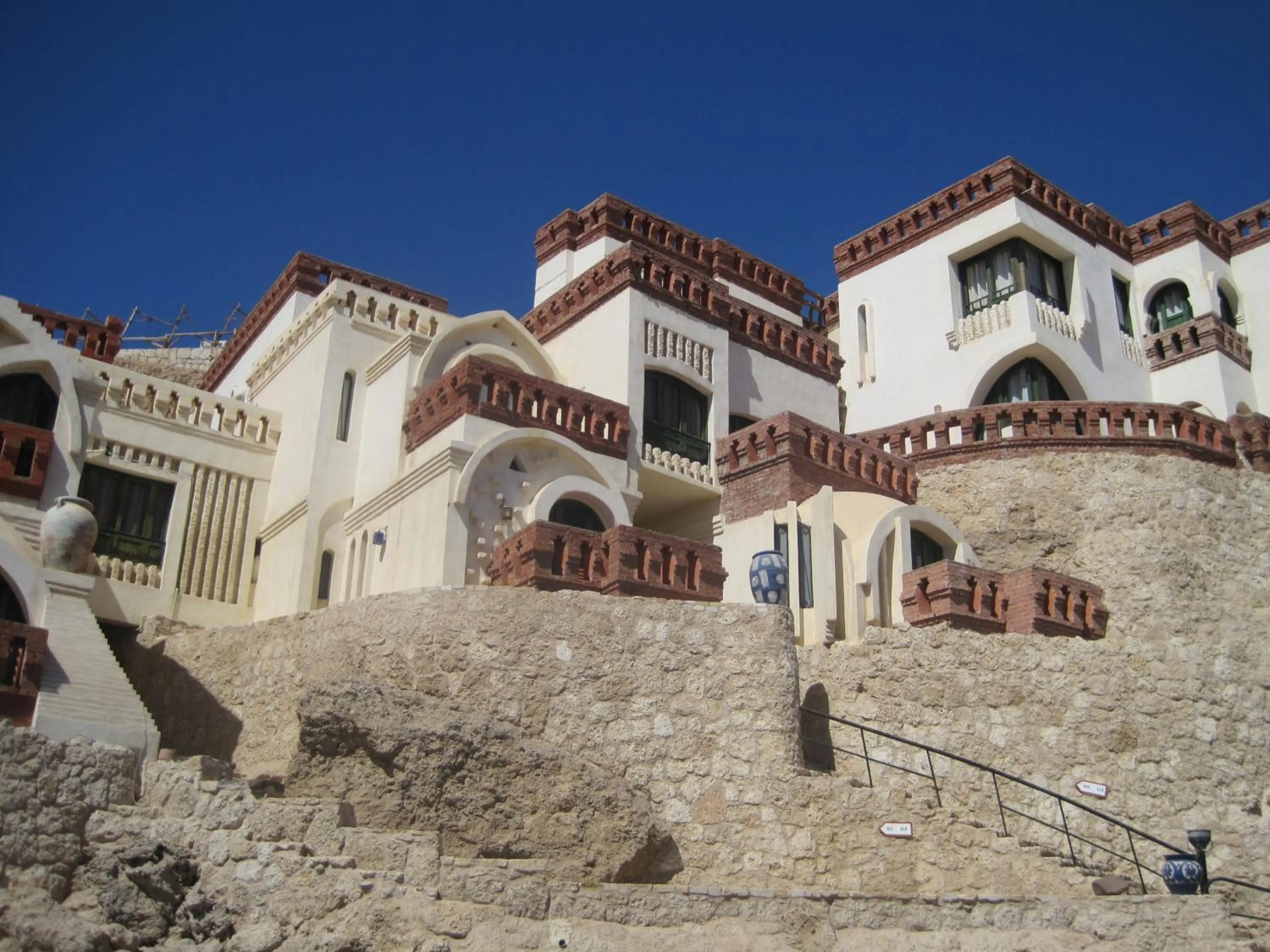 Facade/entrance in Umbi Sharks Bay Diving Village