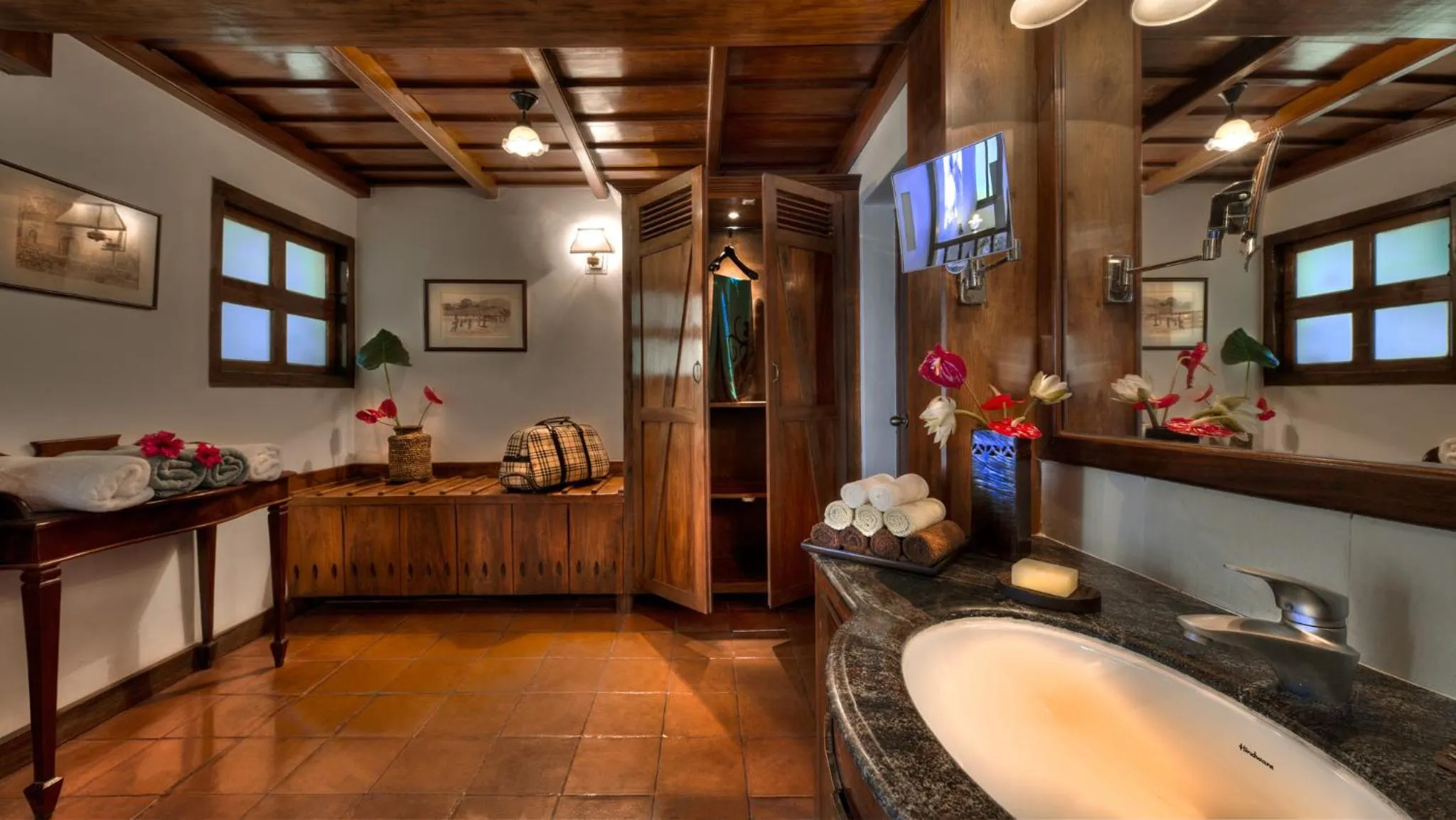 Bathroom in Evolve Back Coorg