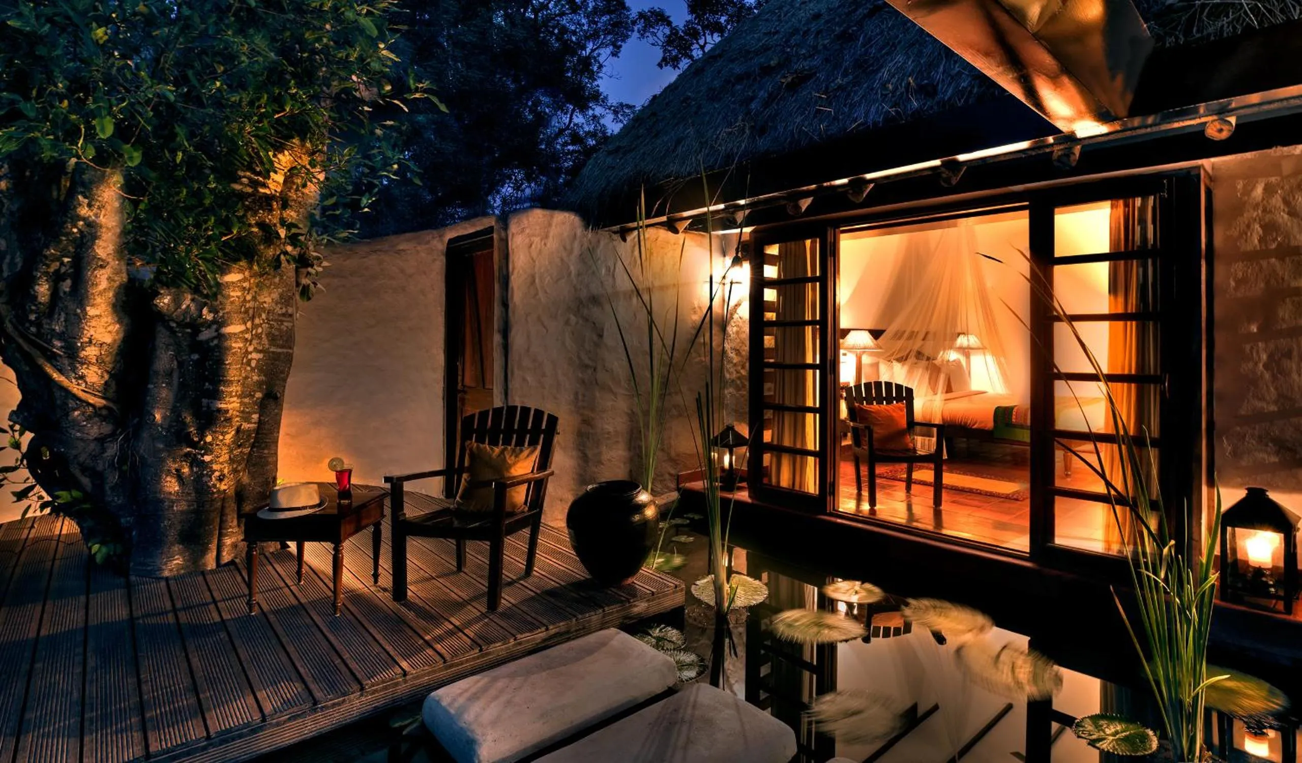 Seating area in Evolve Back Coorg