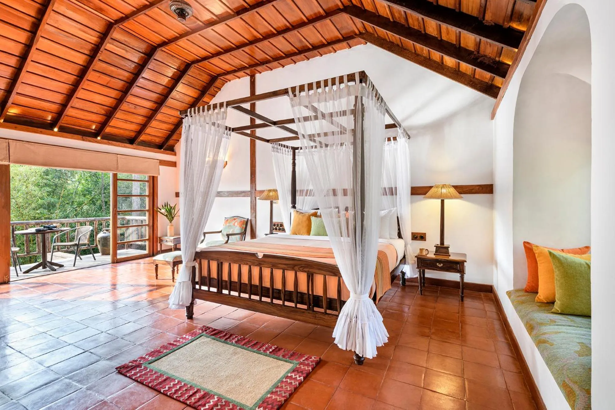 Bedroom, Bed in Evolve Back Coorg