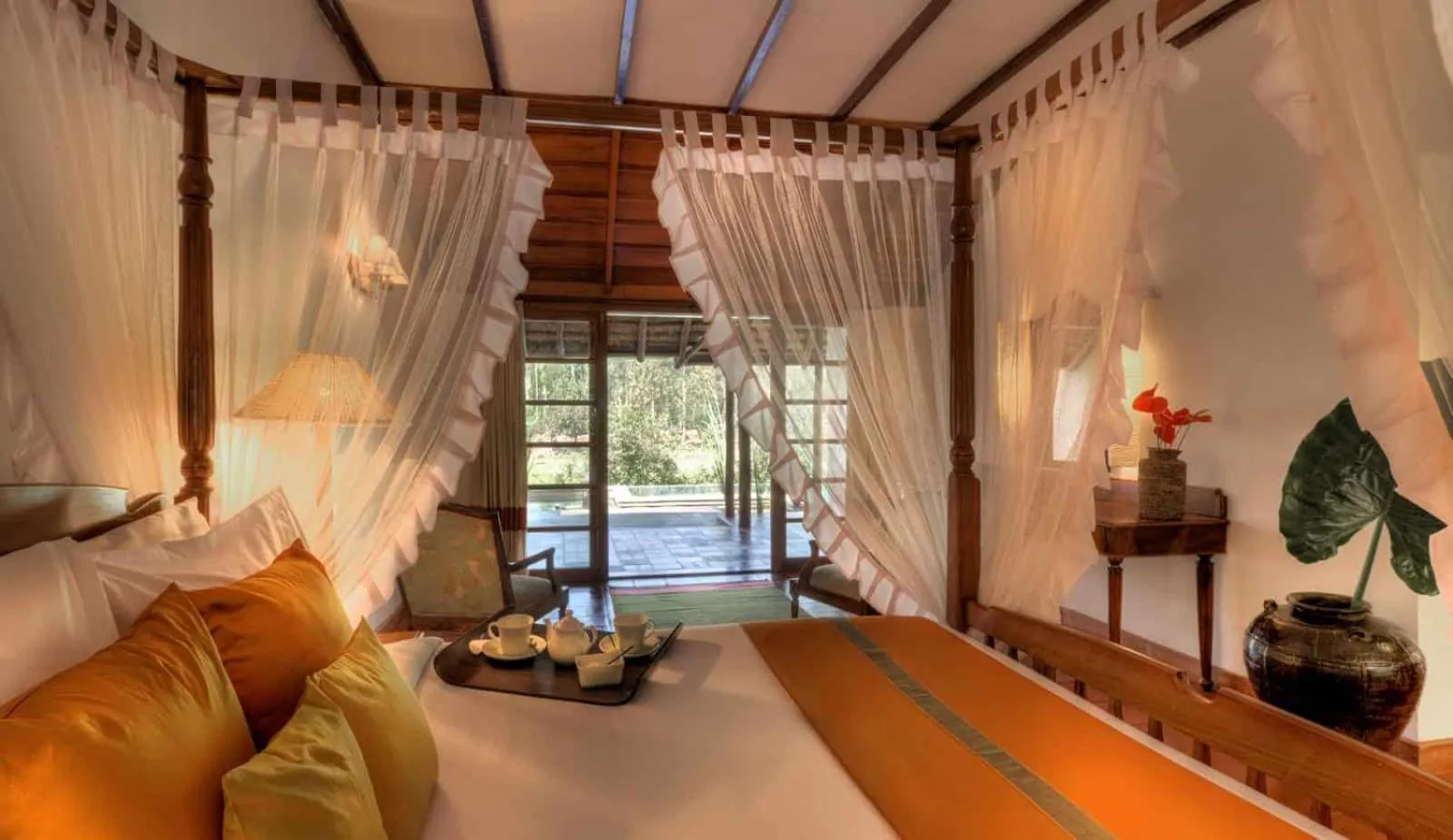 Bedroom, Bed in Evolve Back Coorg