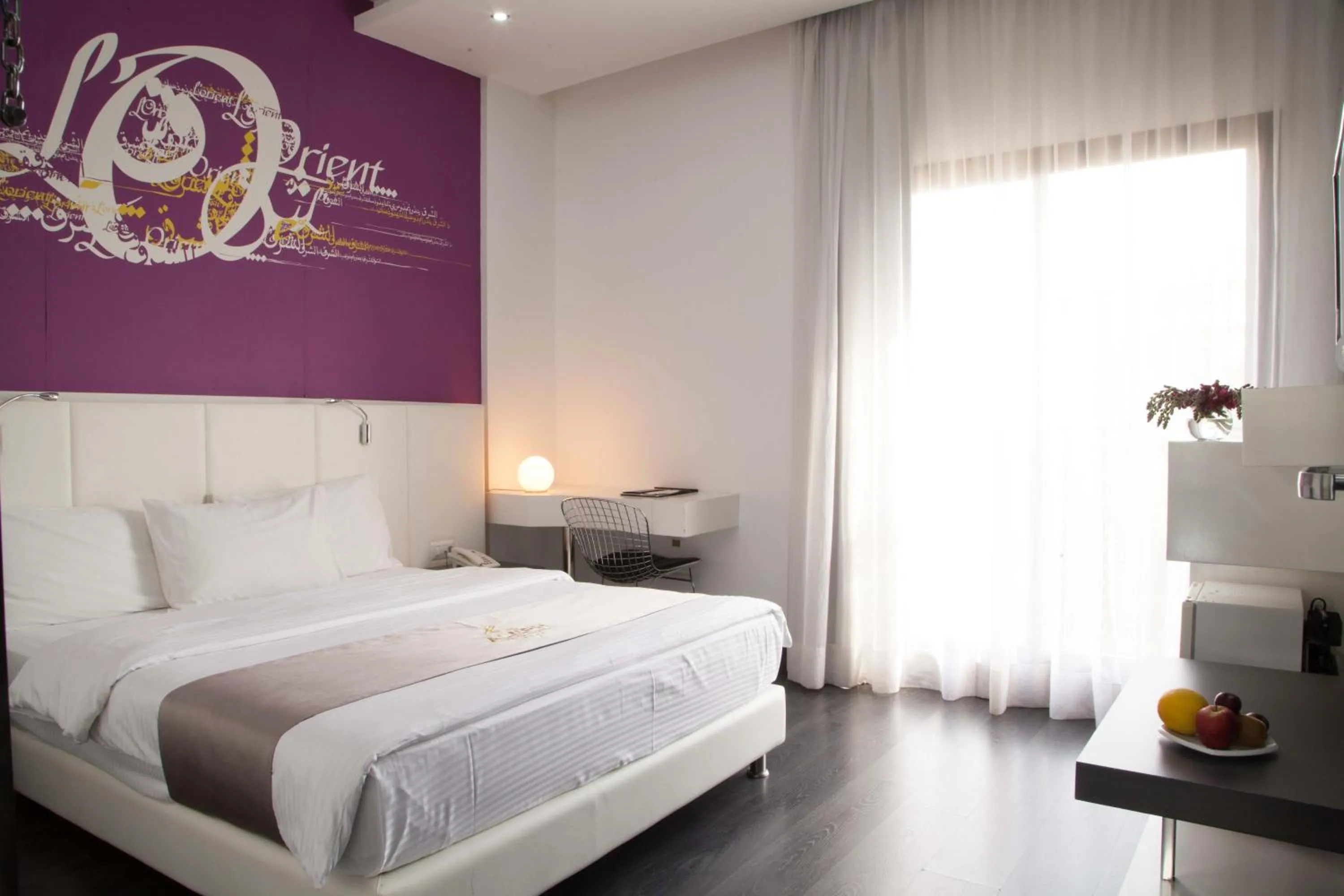 Bed in Aleph Boutique Hotel