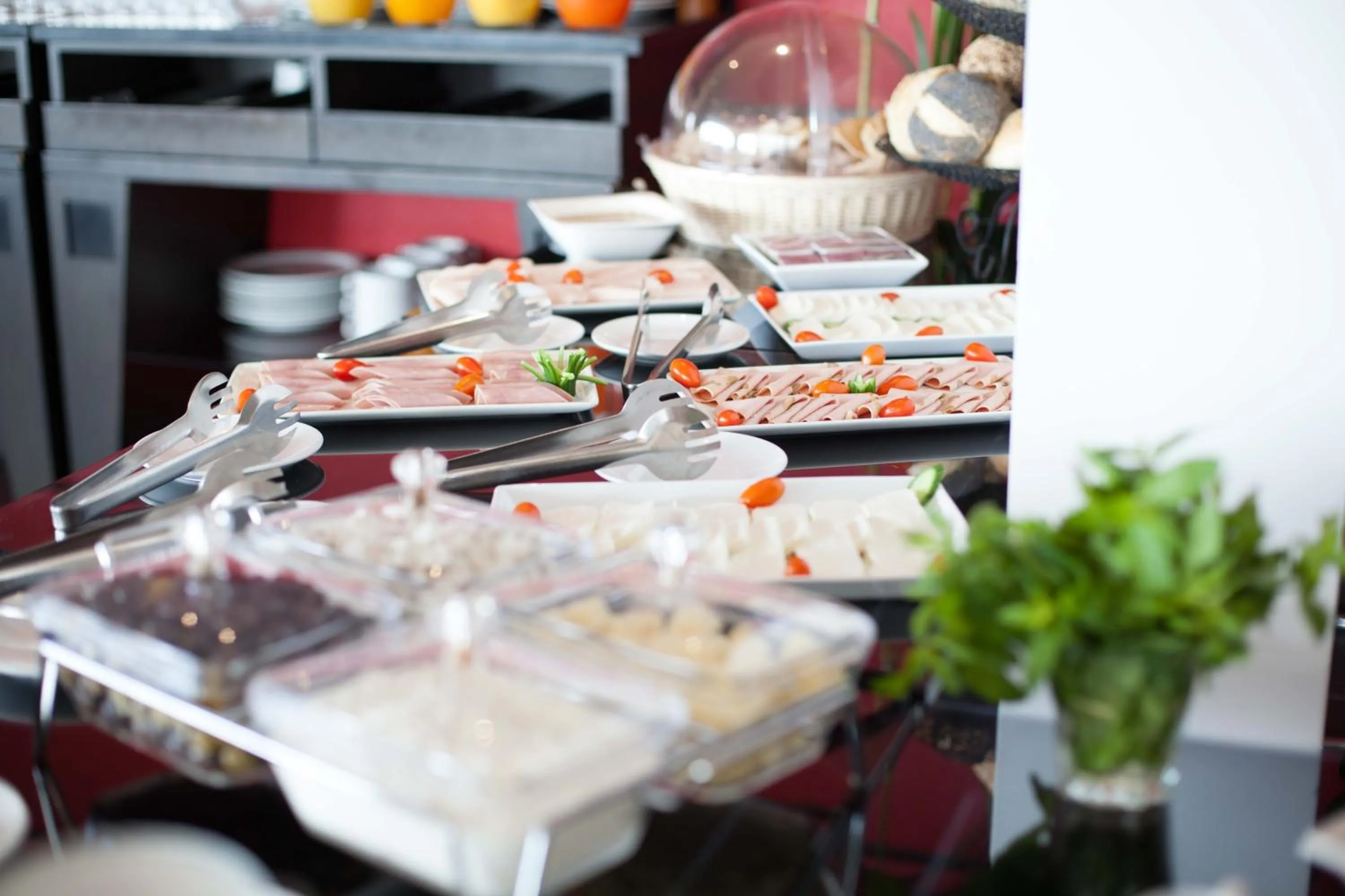 Buffet breakfast in Aleph Boutique Hotel